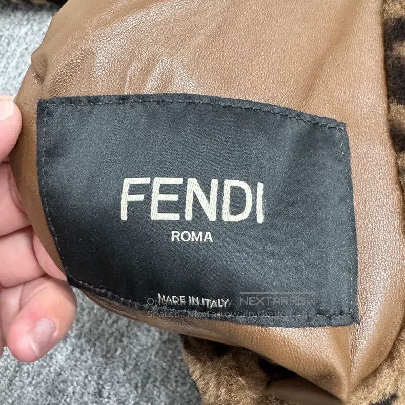 Fendi Fendi Leather and Fur Integrated Double-Faced Jacket Size US M / EU 48-50 / 2 - 3 Thumbnail