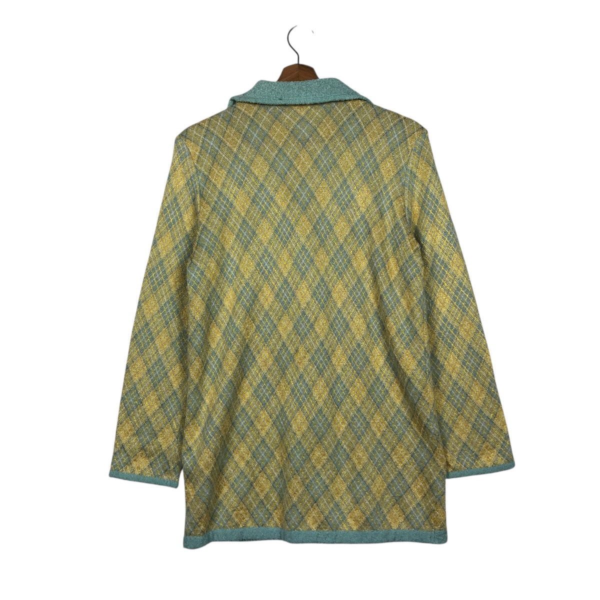 Japanese Brand 📌Vintage Tweed Jacket Design Courreges Paris Issey Miyake Size M / US 6-8 / IT 42-44 - 9 Thumbnail