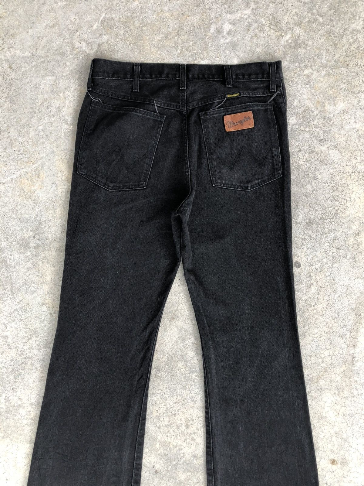 If Six Was Nine Y2k Wrangler Flared Jeans Distressed Jeans Size US 32 / EU 48 - 8 Thumbnail
