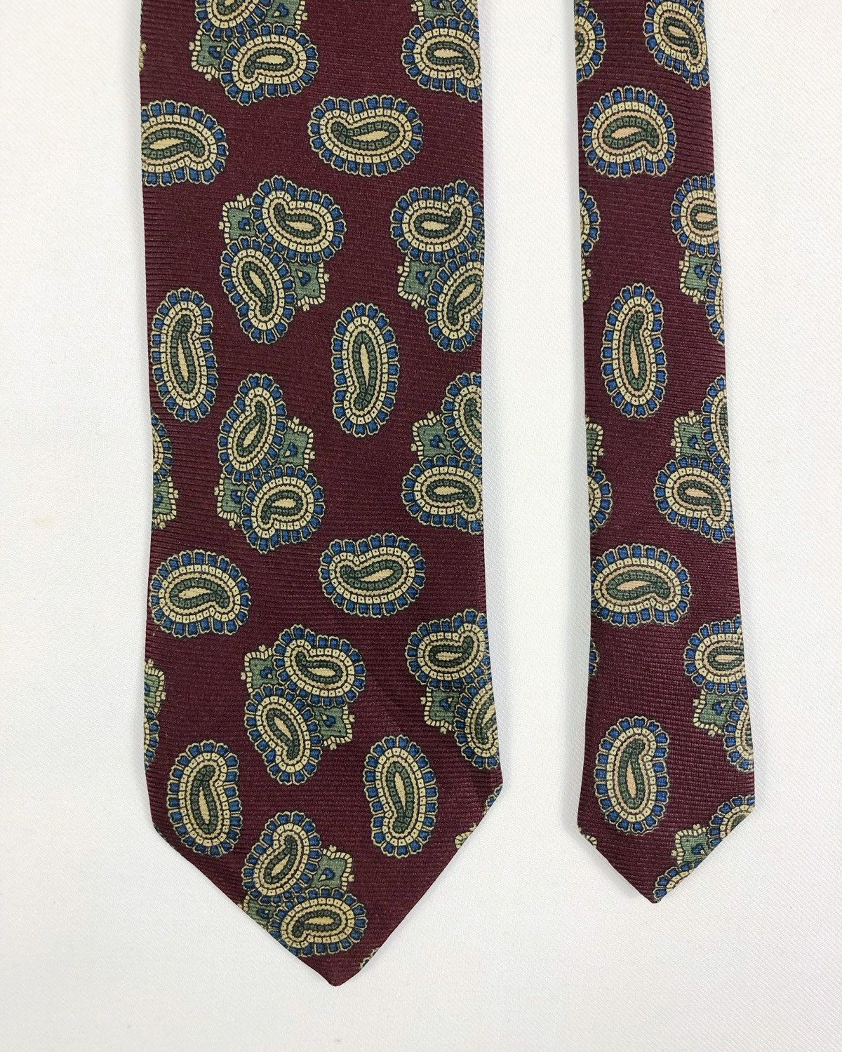Polo Ralph Lauren Rare Vintage Polo Ralph Lauren Paisley Silk Tie Size ONE SIZE - 3 Thumbnail