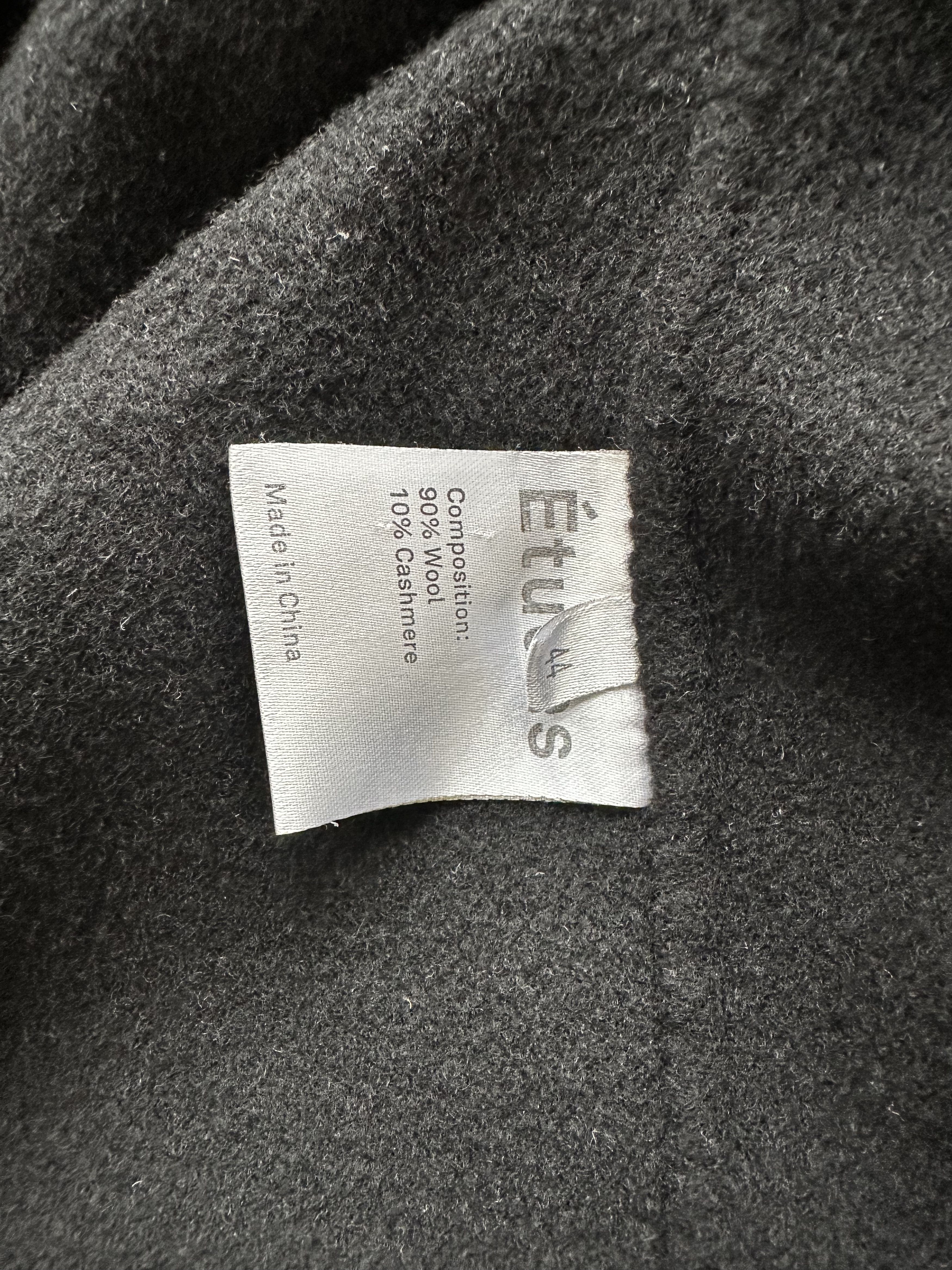 Etudes Studio ARCHEOLOGY CASHMERE BLACK COAT Size 44 Size US S / EU 44-46 / 1 - 7 Thumbnail