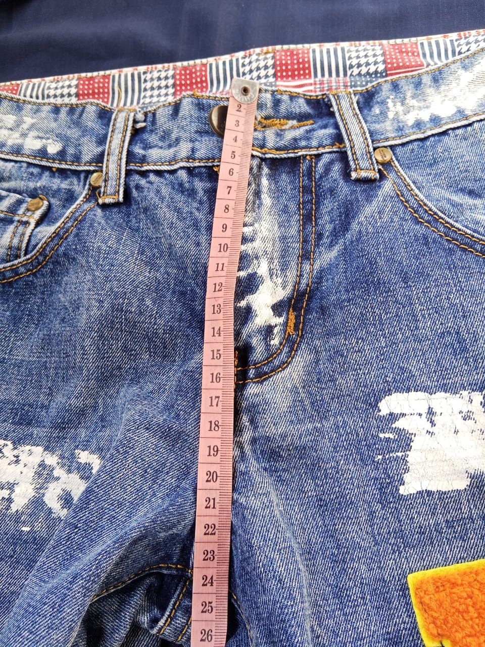 Designer × Vintage Men's Hip Hop Street Jeans Y2K Men's Slim Fit Denim Pants Size US 29 - 4 Thumbnail