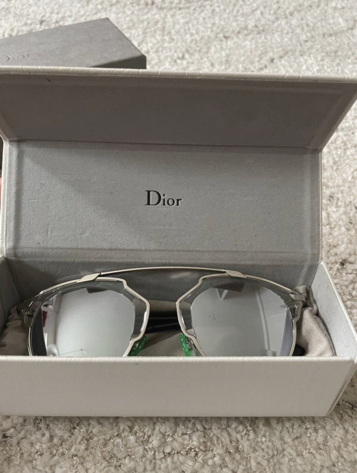 Dior Dior SoReal Silver Sunglasses Size ONE SIZE - 3 Thumbnail