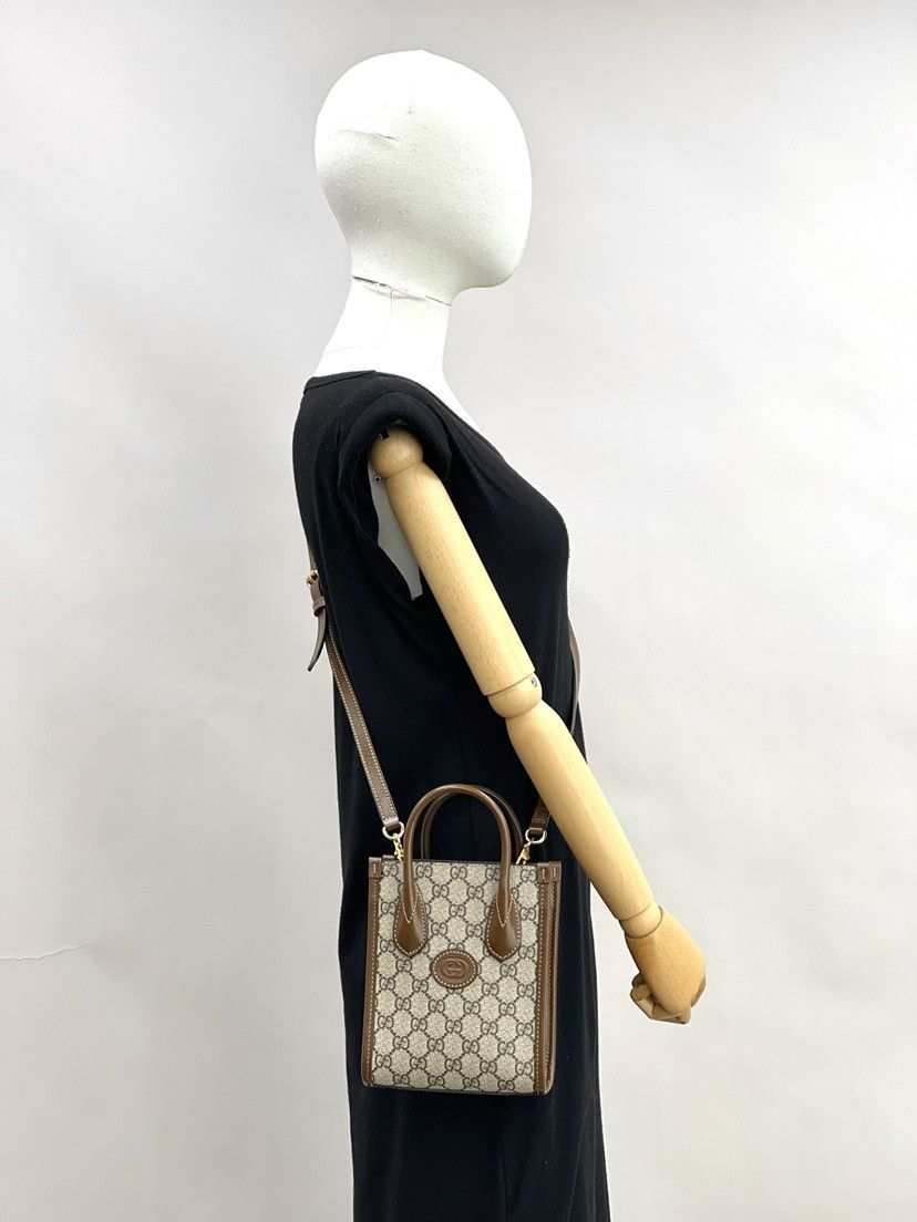 Gucci oc11z0226 Size: OS / Mini Tote Bag With Interlocking G Size ONE SIZE - 8 Thumbnail