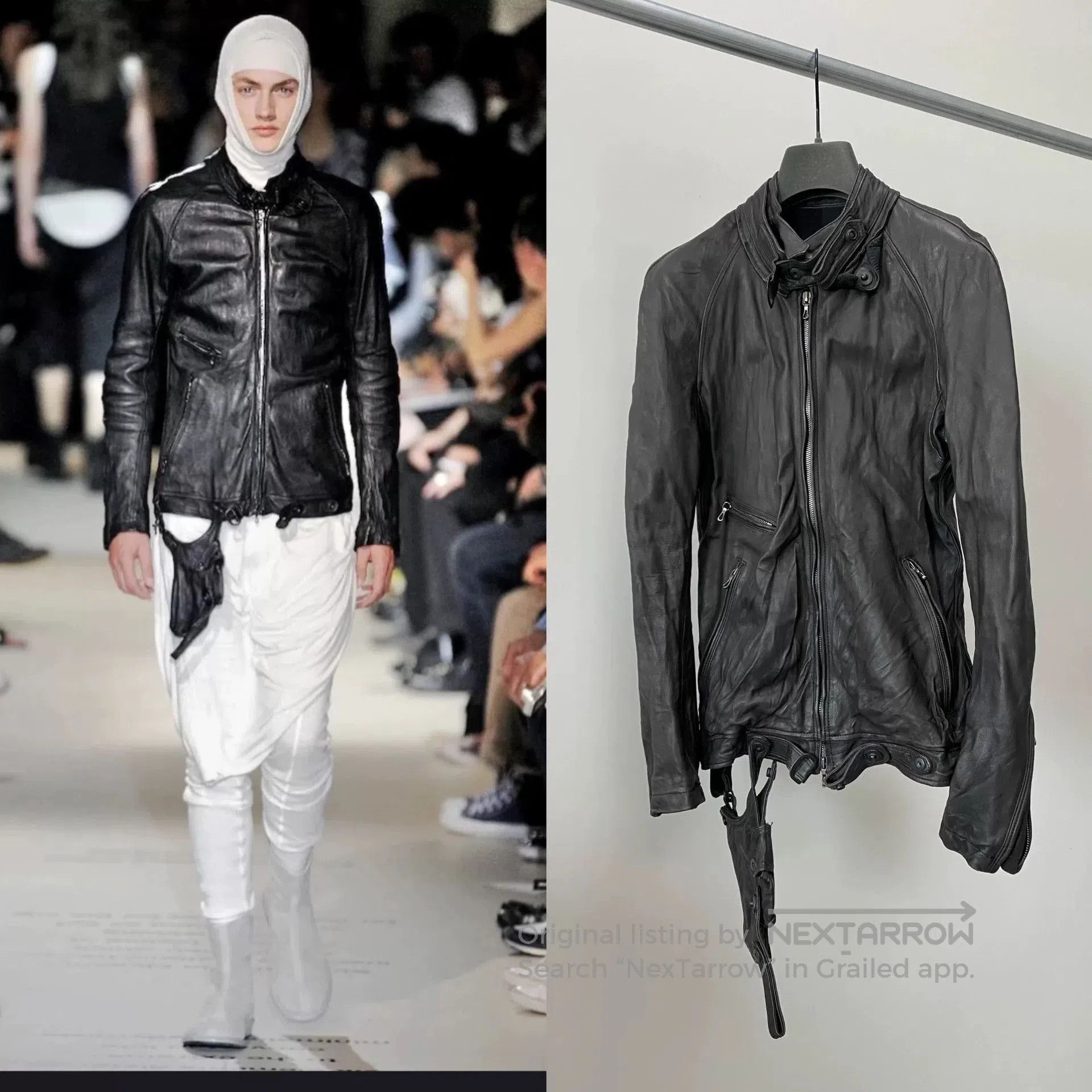 Julius Julius 2010SS Gun Pocket Leather Jacket. Size US M / EU 48-50 / 2 - 1 Thumbnail
