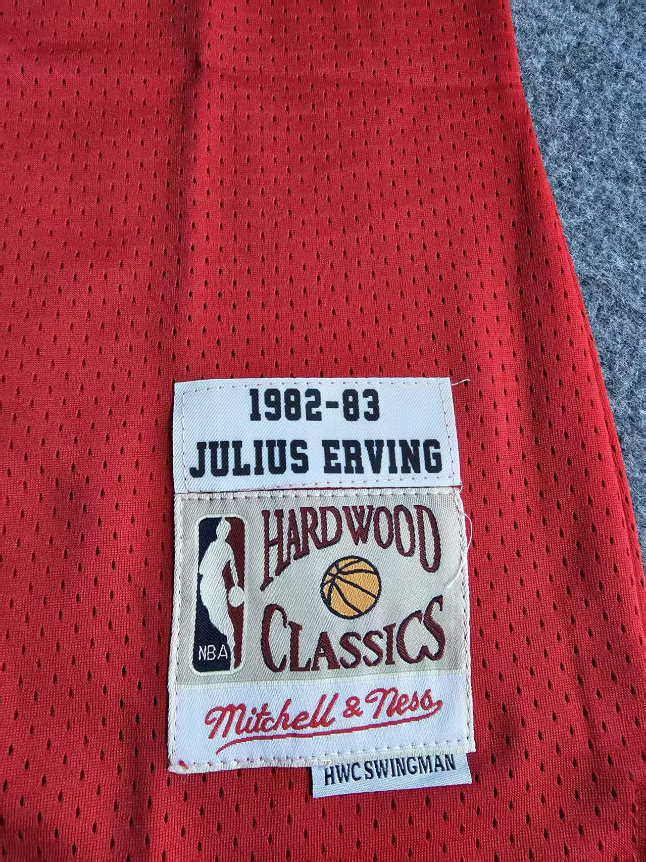 NBA 1982 83 Philadelphia 76ers 6 Julius Erving Jersey Size US M / EU 48-50 / 2 - 4 Thumbnail