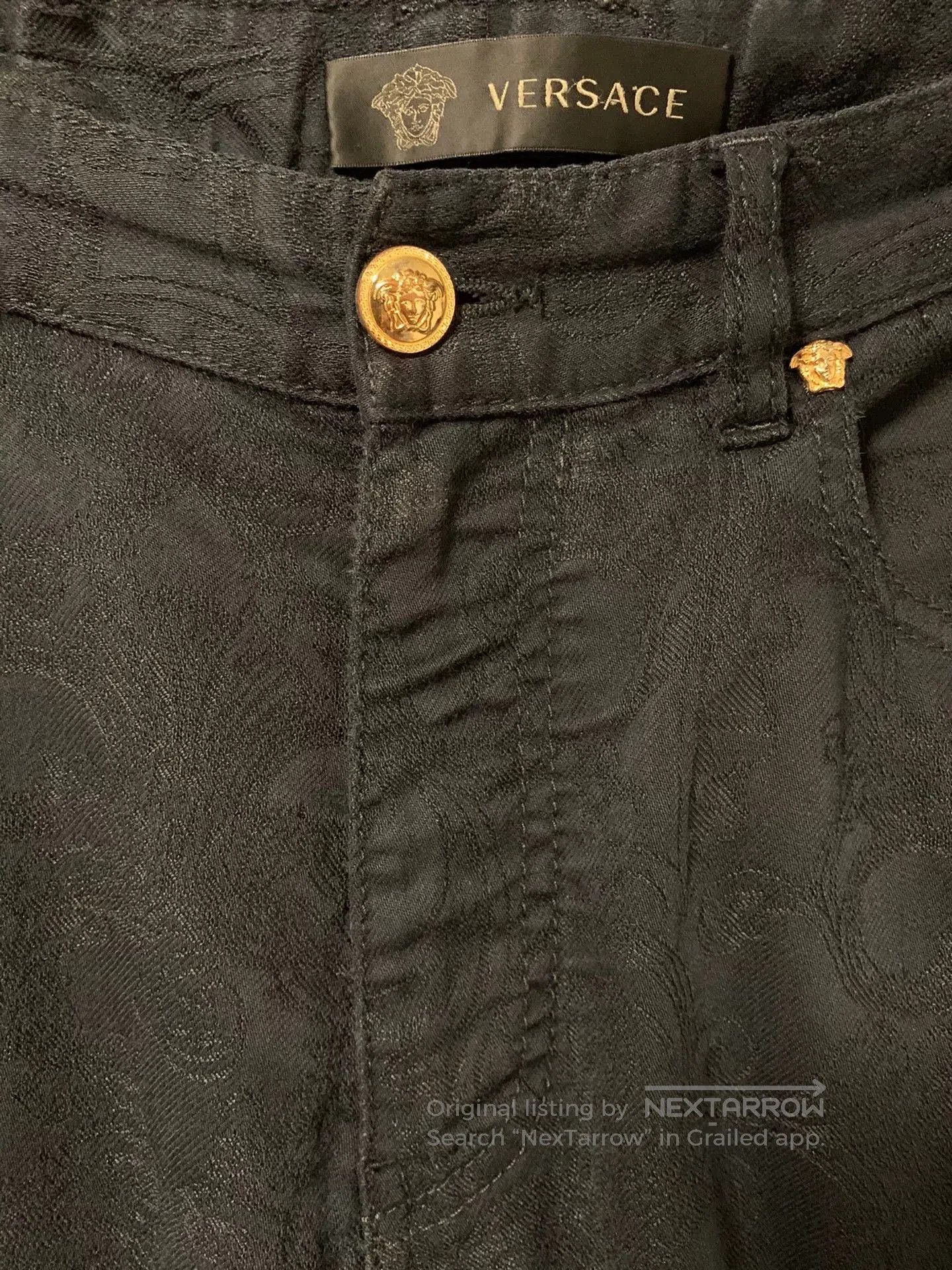 Versace Versace Men's Black Label Jeans. Size US 32 / EU 48 - 3 Thumbnail