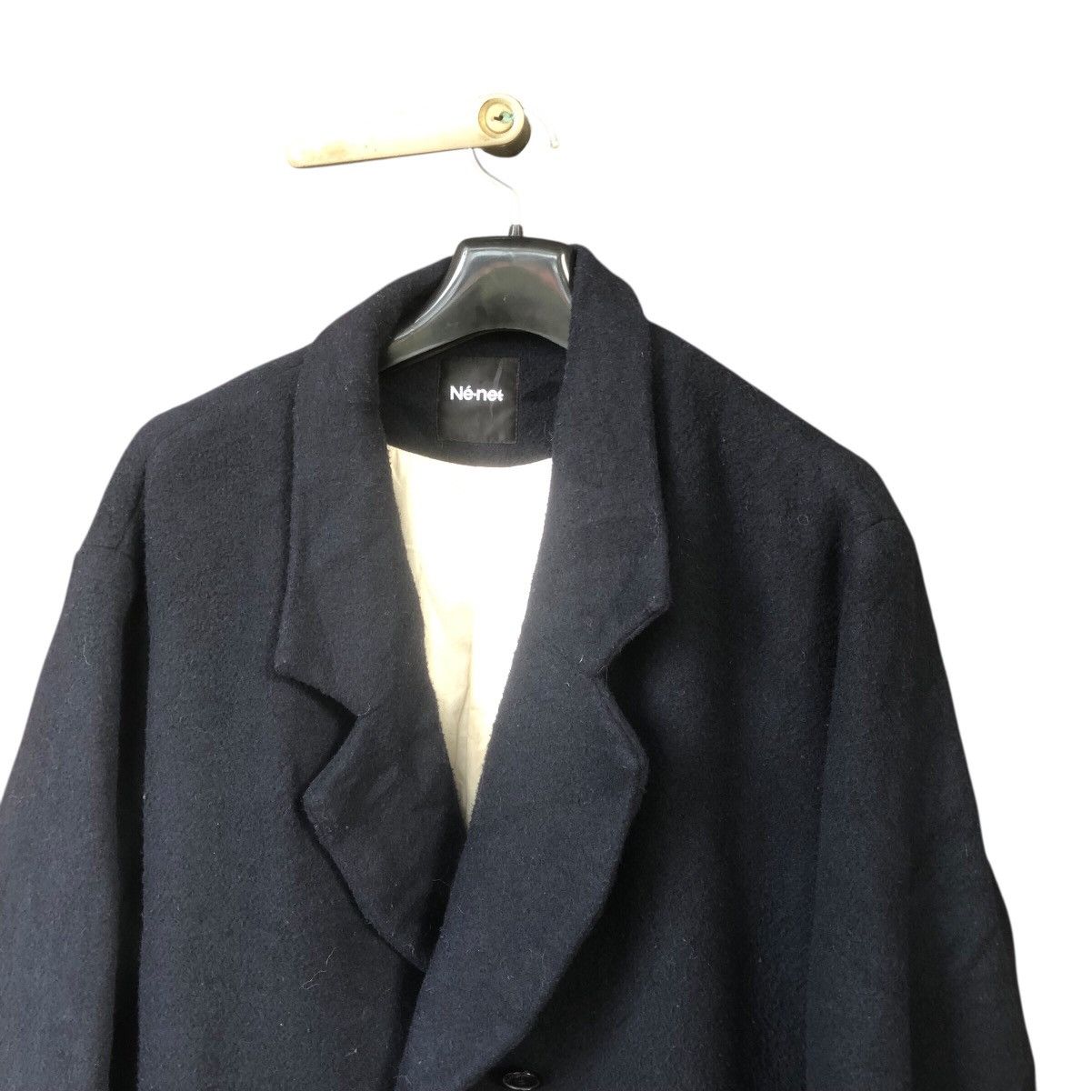 Issey Miyake × Ne-Net Ne Net wool Double Breast Jacket Size US XXL / EU 58 / 5 - 9 Thumbnail