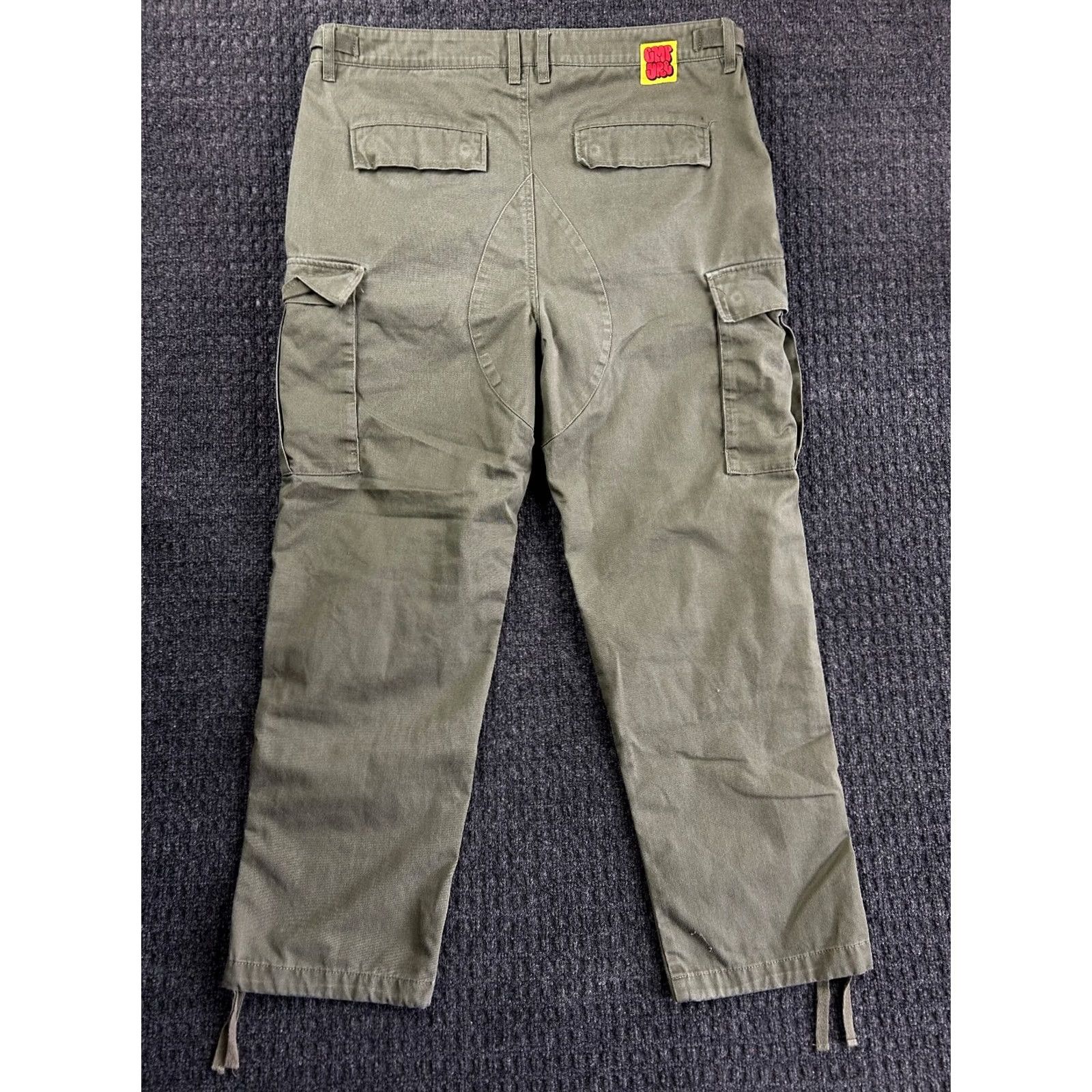 Empyre Empyre Cargo Pants 34 Brown Wide Leg 90s Grunge Skater Y2K Men Regular 5-Pocket Denim Cotton Black? Wait. Size US 34 / EU 50 - 2 Thumbnail