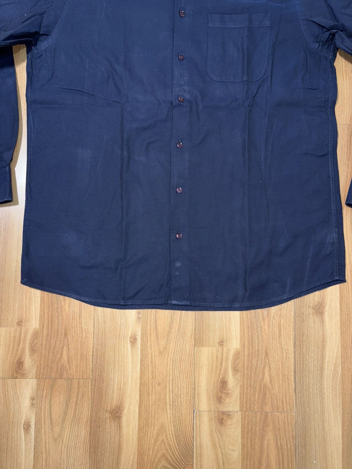 Jones New York Jones New YorkVintage100%MercerizedCottonDressShirt 17 34/35 Size US XL / EU 56 / 4 - 3 Thumbnail