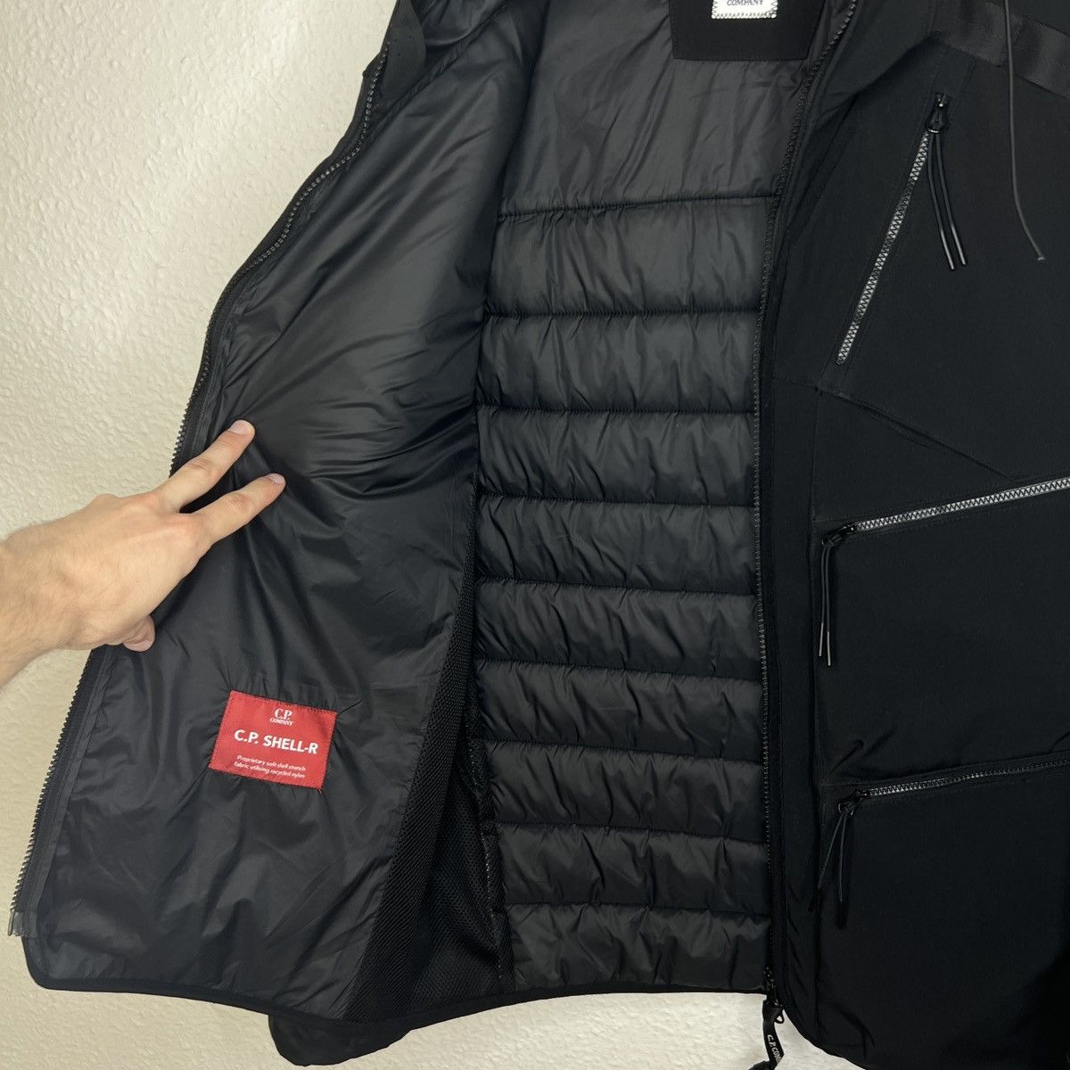 C.P. Company CP company light puffer goggle nylon waterproof jacket rare Size US M / EU 48-50 / 2 - 7 Thumbnail