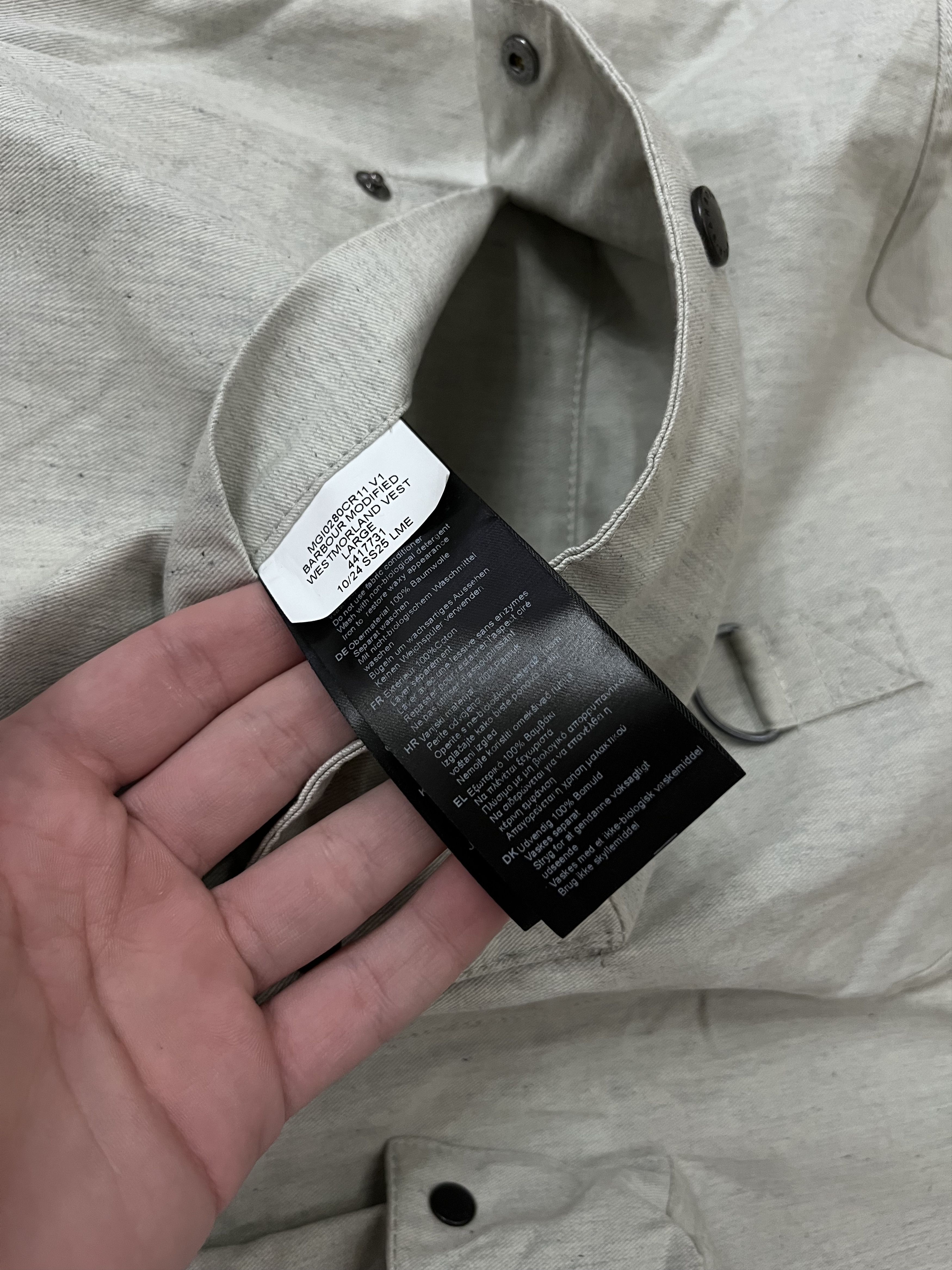Barbour 🔥NWT Barbour Multipocket Modified Westmorland Vest Coat Size US L / EU 52-54 / 3 - 12 Thumbnail