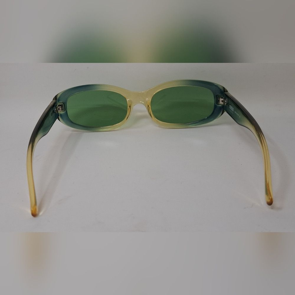 Versace Versace Versus Sunglasses Mod EZ3 Vintage 90s NOS Green Size ONE SIZE - 9 Thumbnail
