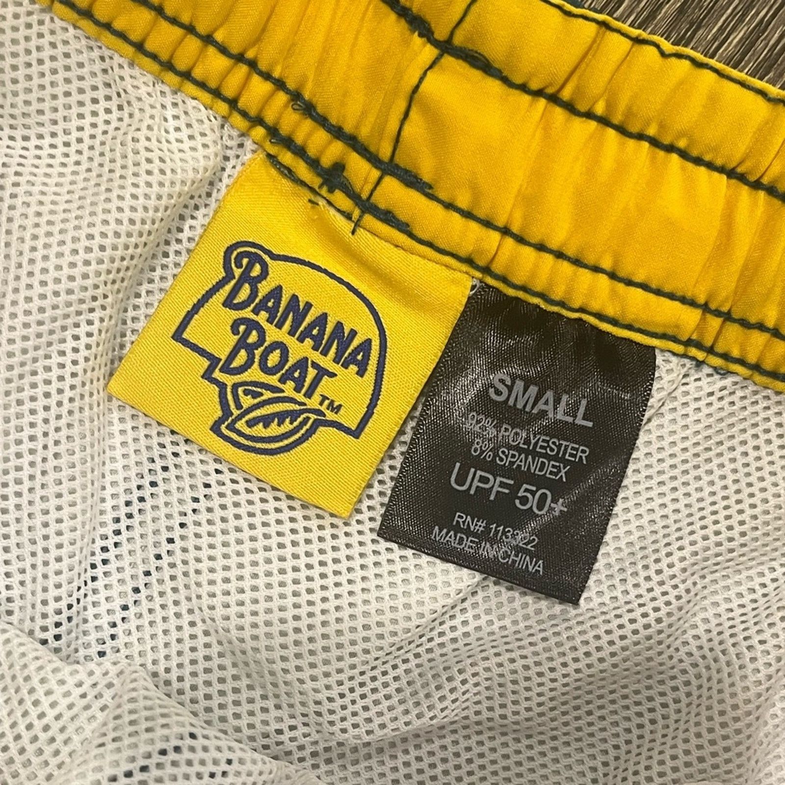 Vintage NWT Banana Boat Shorts Board Surf Stretch UPF 50 Swim Size S Size US 26 / EU 42 - 5 Thumbnail
