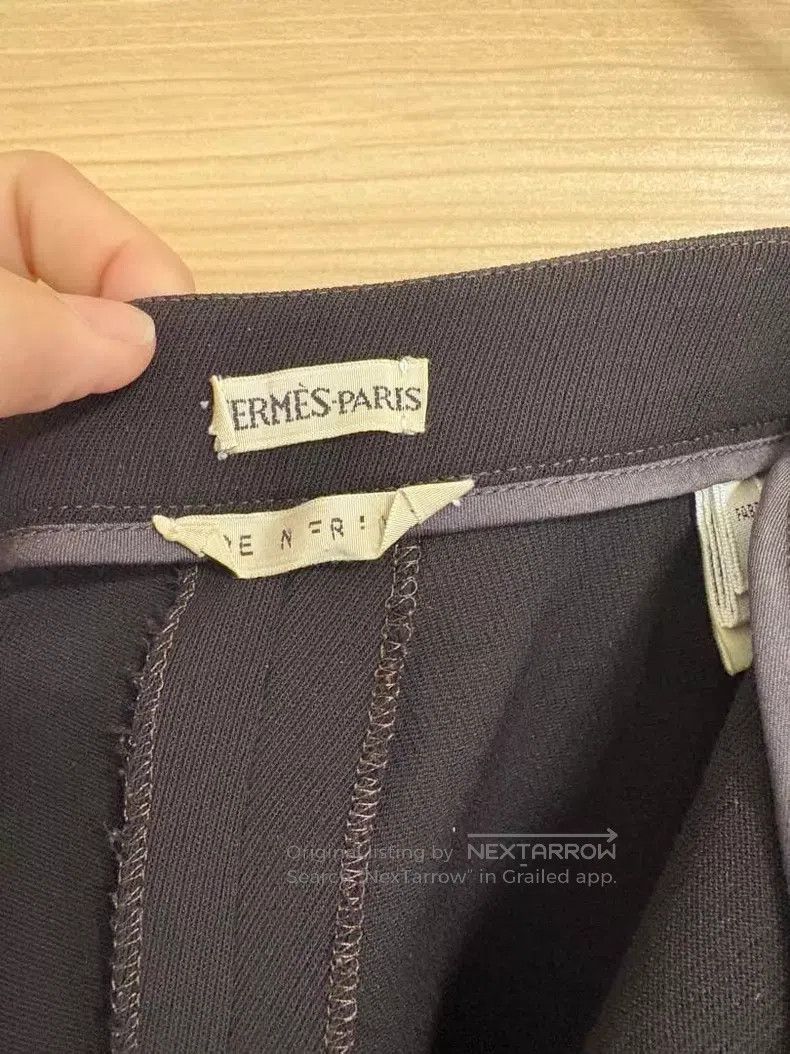 Hermes Hermes Silk Trousers Size 26" / US 2 / IT 38 - 3 Thumbnail