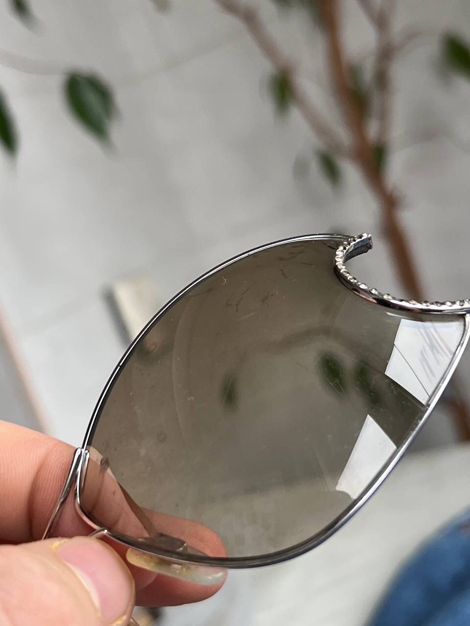 Designer × Vintage Celine Dion Futuristic Frame Vintage Sunglasses Eyewear's 00 Size ONE SIZE - 9 Thumbnail