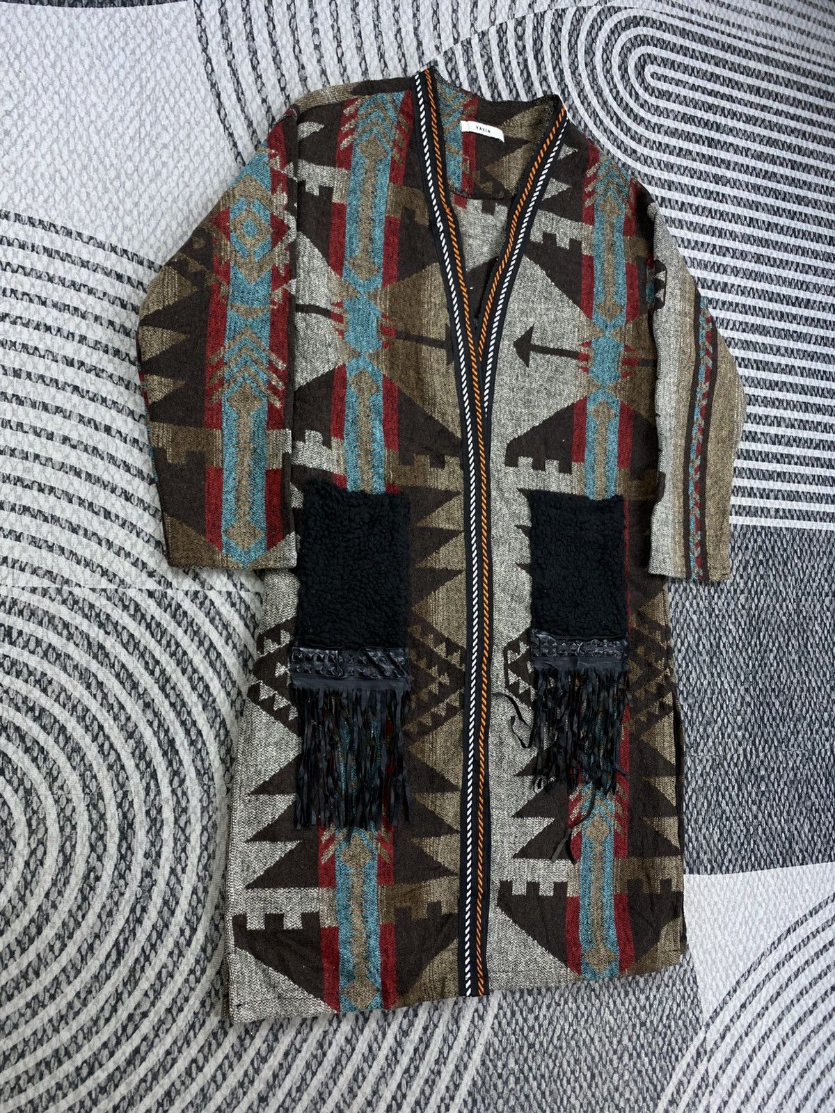 Native Vintage Yaxin Rare Navajo Native Long Jacket Size US M / EU 48-50 / 2 - 3 Thumbnail