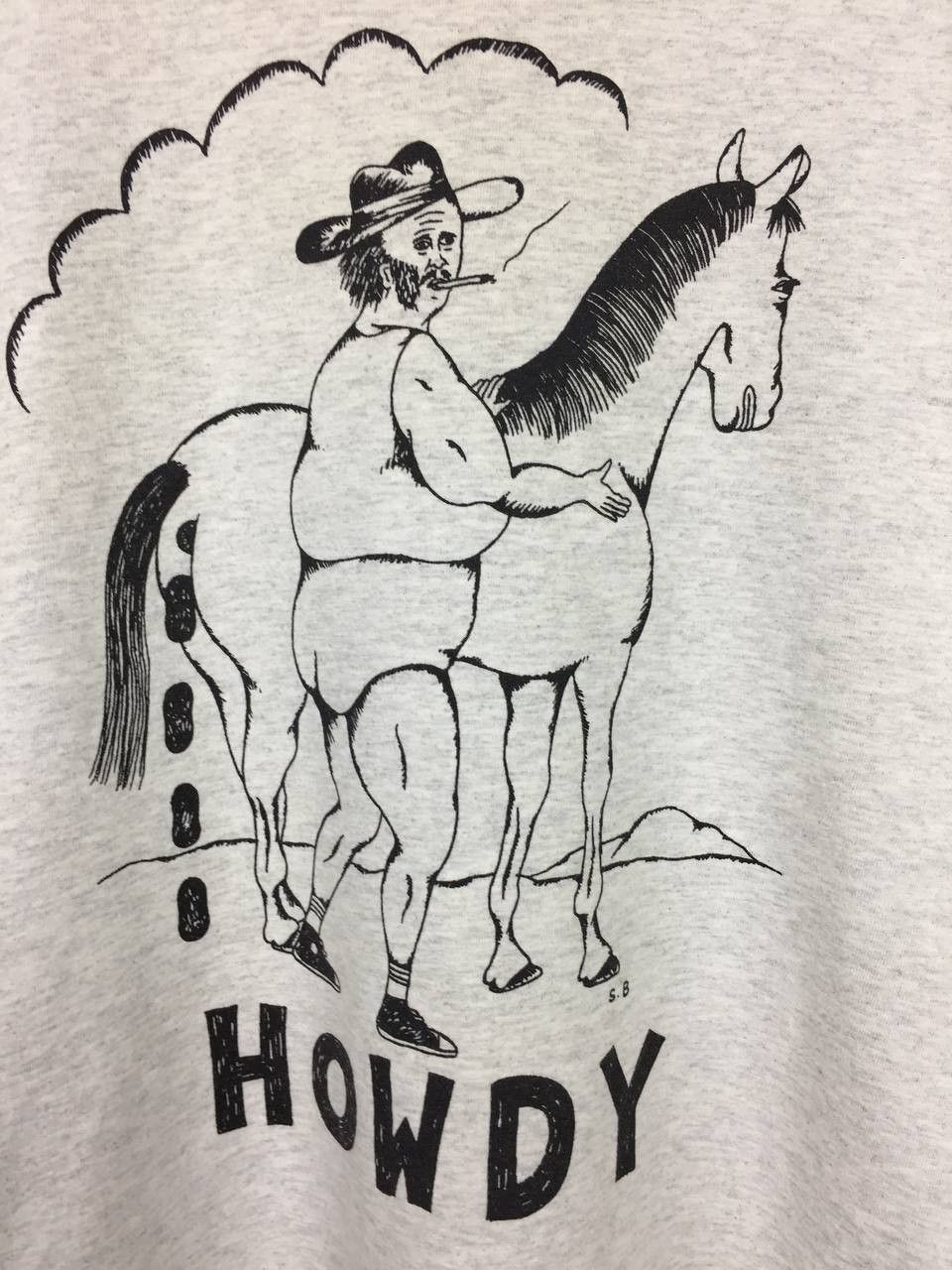 Vintage LIFERS Circa 1996 Wear Brand Howdy Cowboy Longsleeve Tee Size US L / EU 52-54 / 3 - 4 Thumbnail