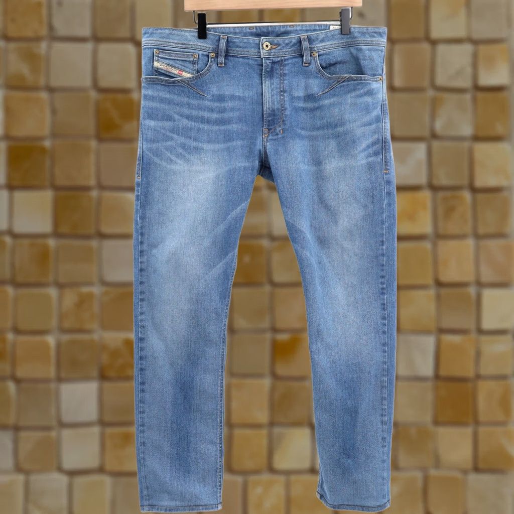 Diesel Diesel Jeans Shioner Slim Skinny 36X32 Blue Denim Cotton Elastane 5-Pocket Mens Jeans Size US 36 / EU 52 - 1 Thumbnail