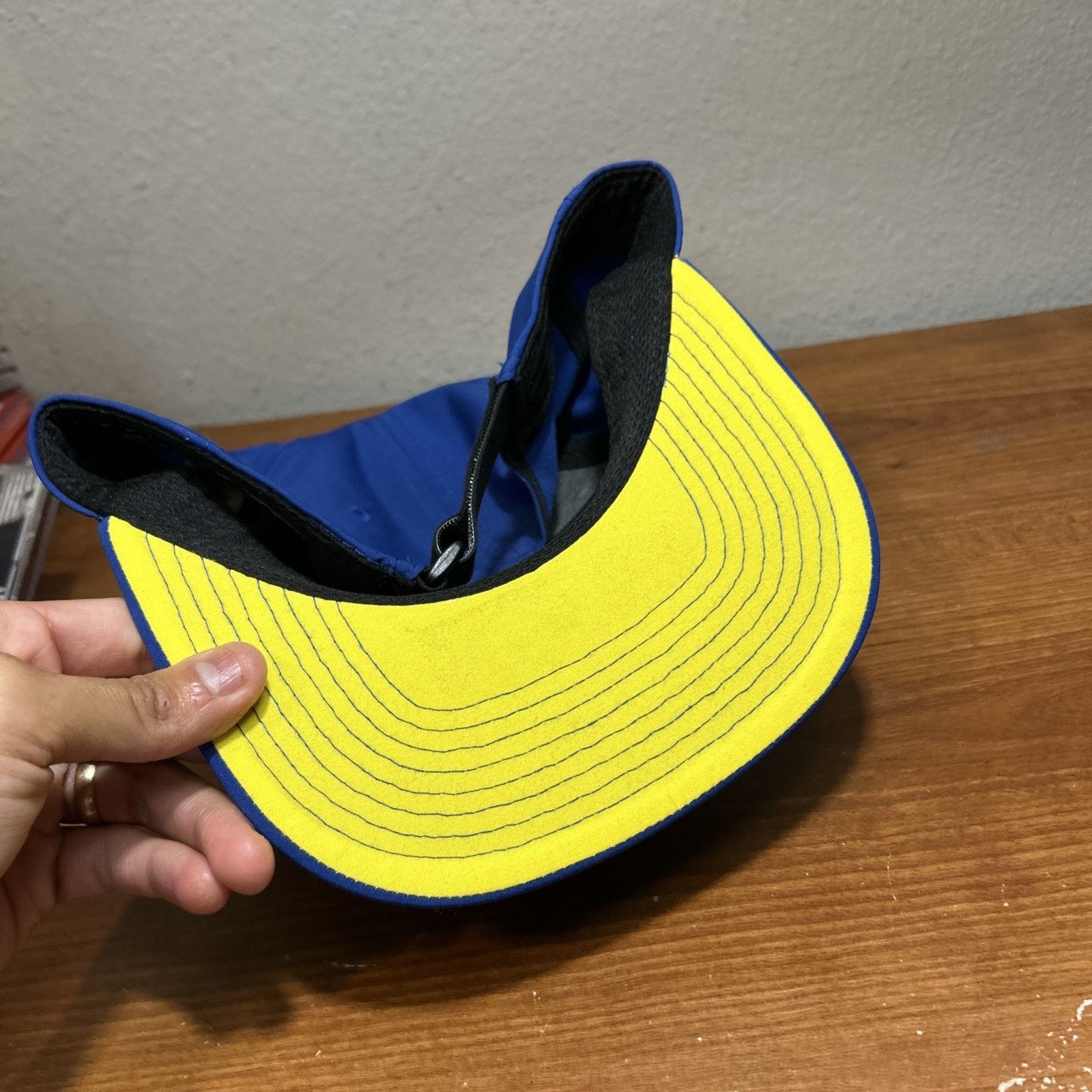 Other Subaru Snapback Hat Black Blue Embroidered Logo Made in USA Size ONE SIZE - 4 Thumbnail