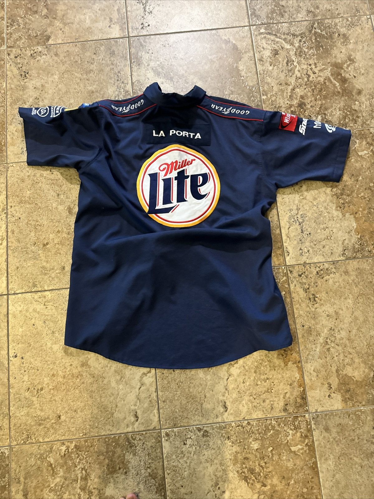 NASCAR Miller Lite Racing Button-up Size US L / EU 52-54 / 3 - 1 Thumbnail