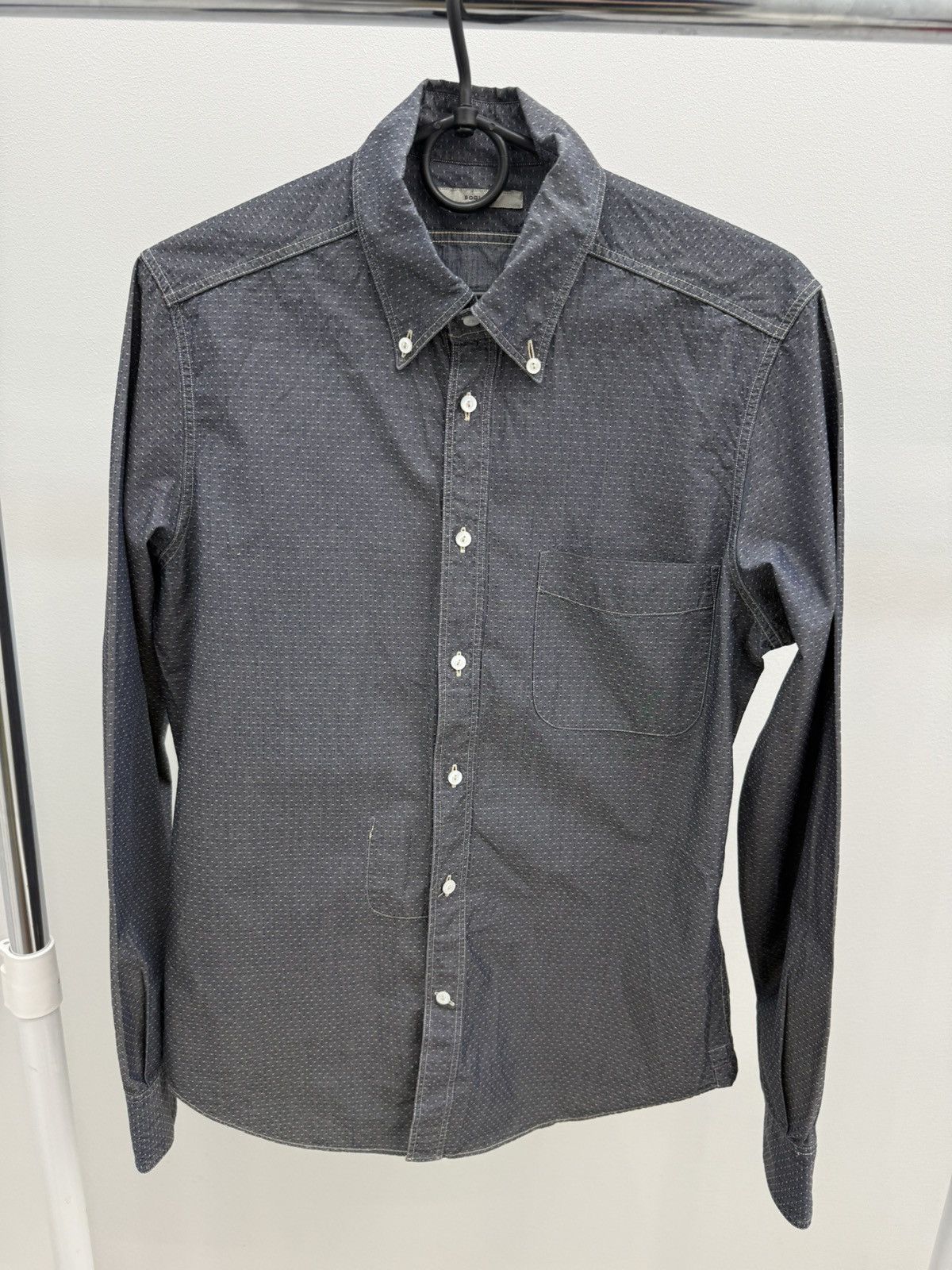 Boglioli Boglioli Oxford Cotton Button Up Shirt Size US S / EU 44-46 / 1 - 1 Thumbnail