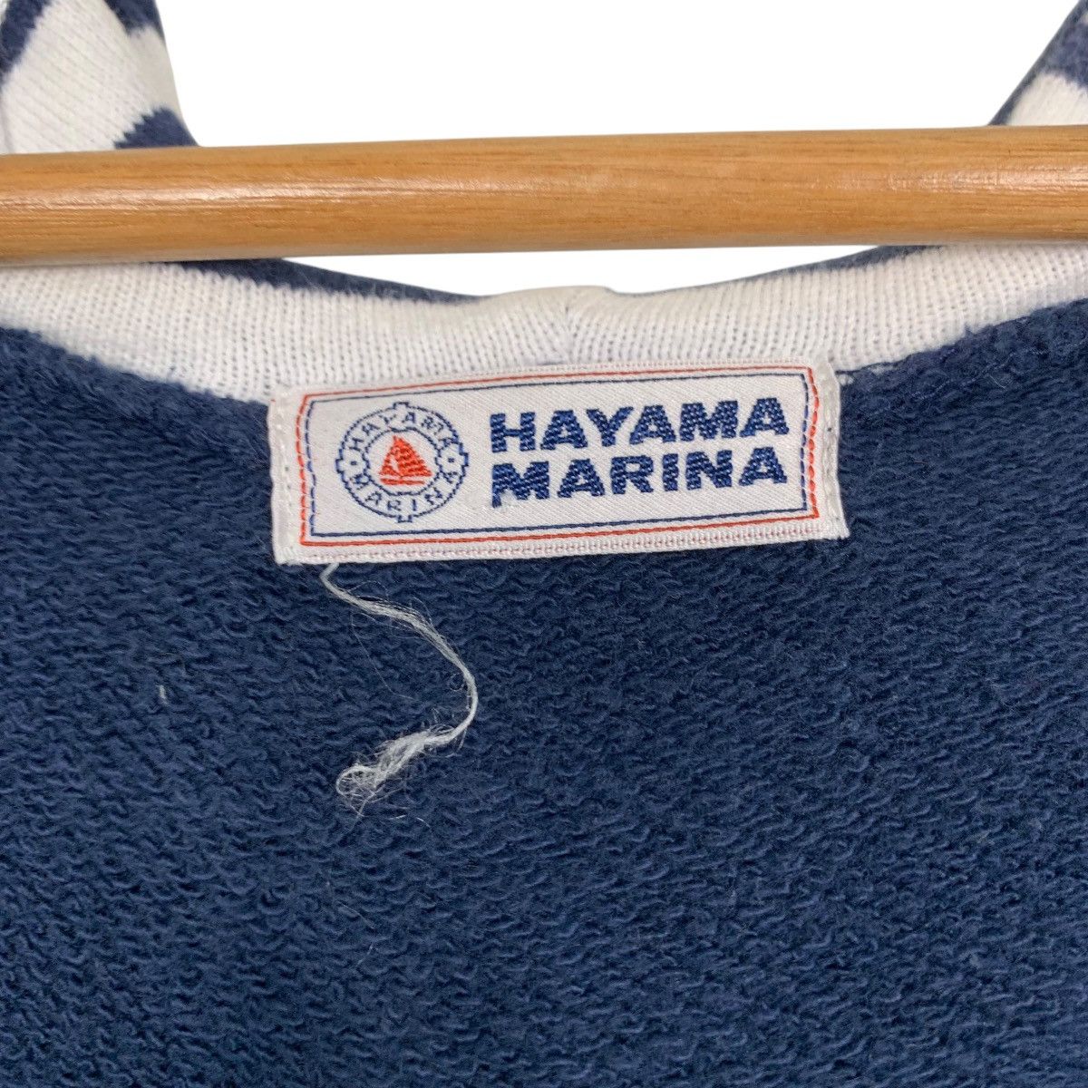 Japanese Brand HAYAMA MARINA Yacht Club Varsity Hoodies #2234-C99 Size US M / EU 48-50 / 2 - 18 Thumbnail