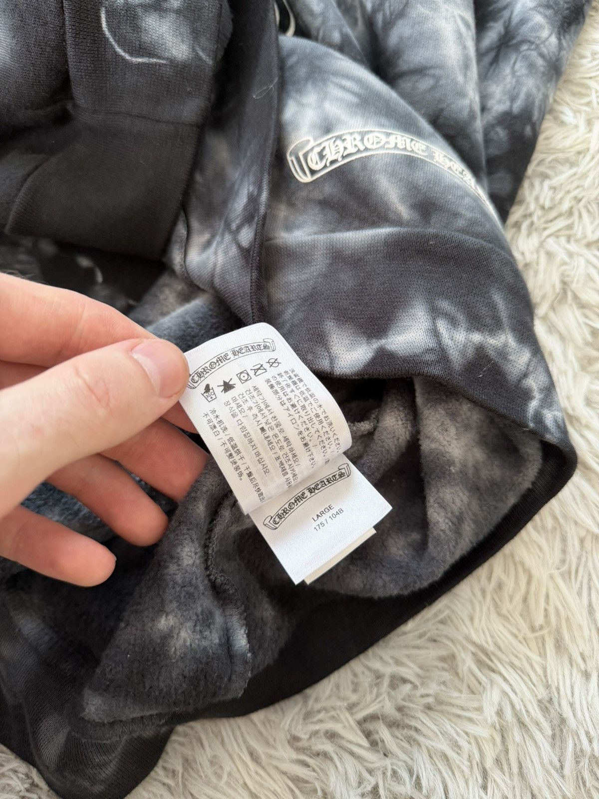 Chrome Hearts Chrome Hearts Tie Dye Hoodie Size US L / EU 52-54 / 3 - 8 Thumbnail