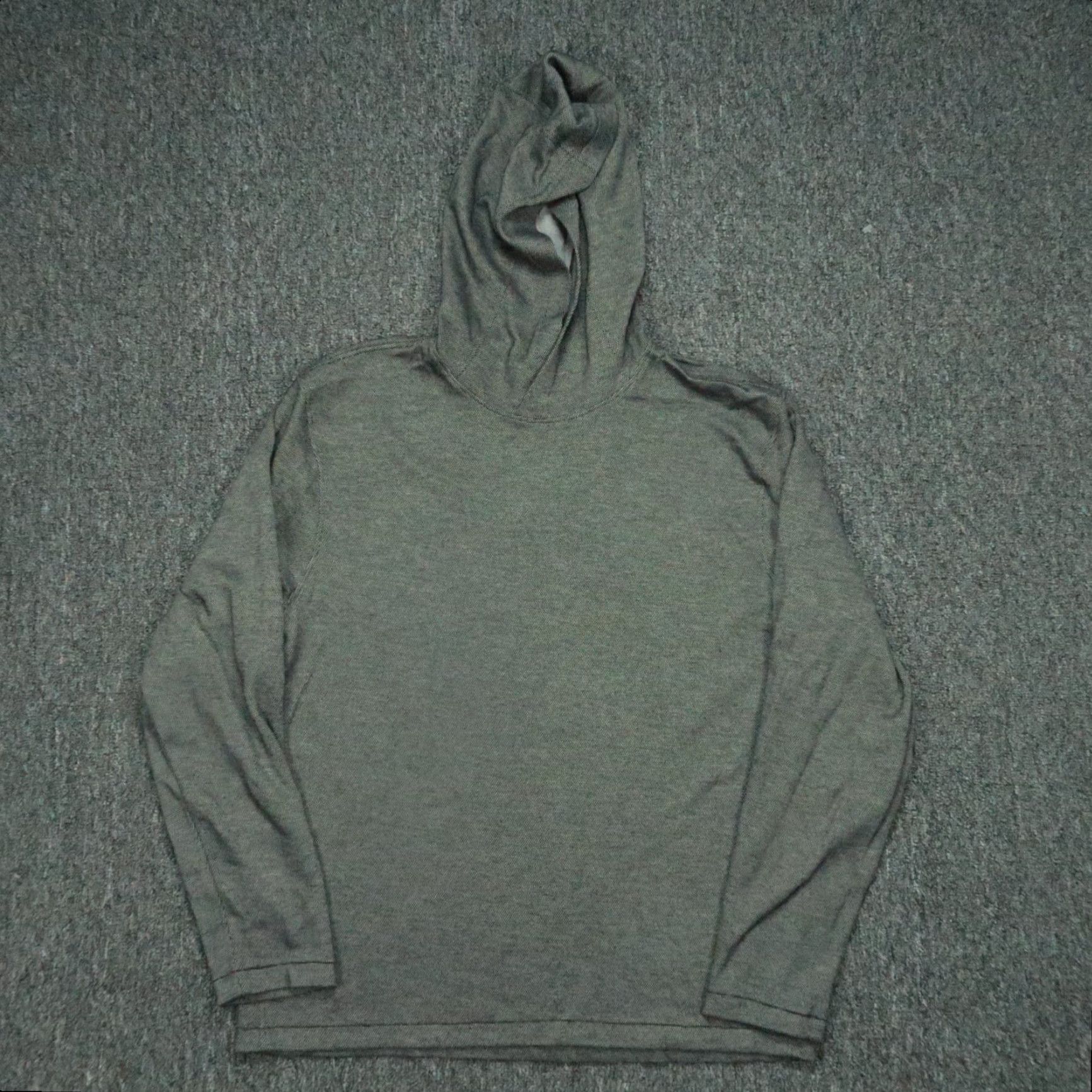 Mizzen+Main Mizzen Main Hoodie Mens Medium Black Gray Lightweight Hooded Preppy Stretch Shirt/Hoodie? Size US M / EU 48-50 / 2 - 2 Thumbnail