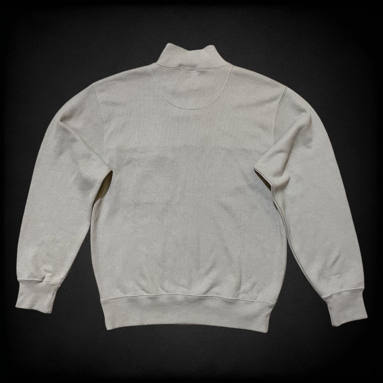 MCM Vintage 90s MCM Légère Quarter-Zip Ribbed Sweatshirt Size US S / EU 44-46 / 1 - 17 Thumbnail