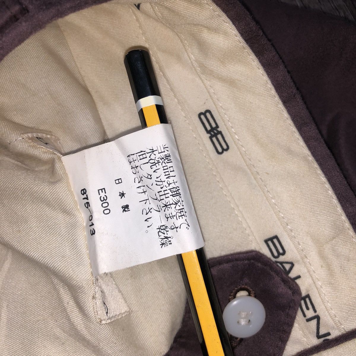 Balenciaga Vintage Balenciaga E300 875-013 Smart Casual Pant Size US 32 / EU 48 - 15 Thumbnail