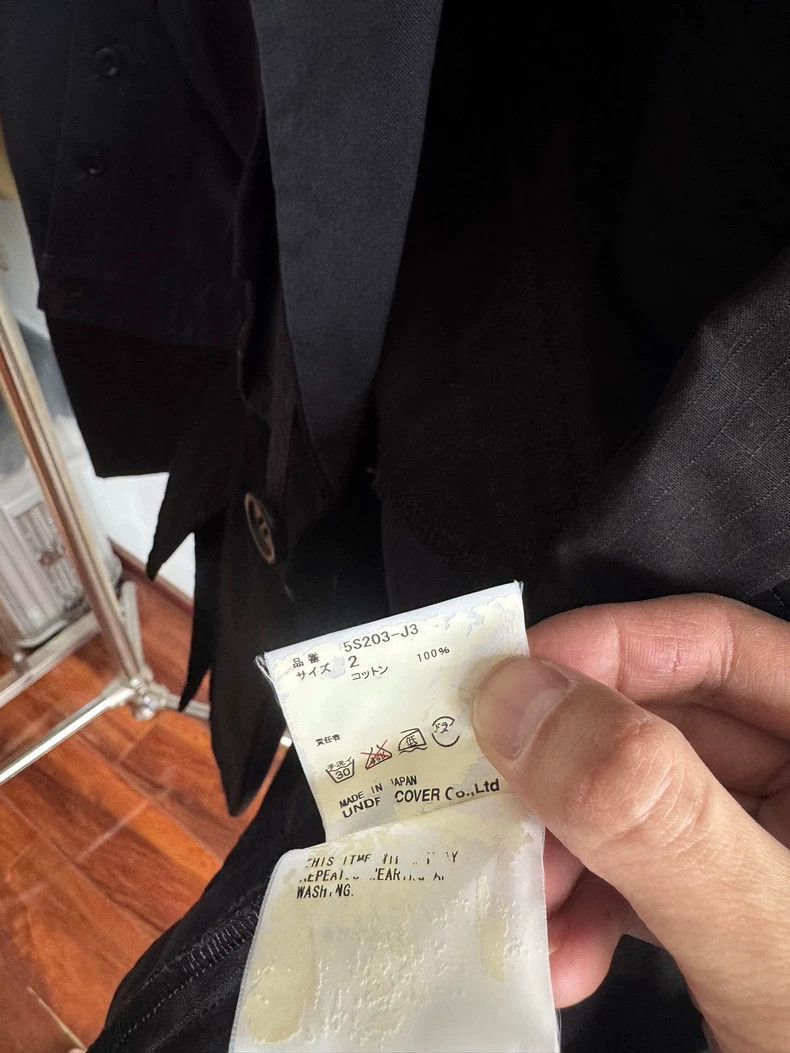Undercover Undercover Structured Suit Jacket 05SS Size US M / EU 48-50 / 2 - 5 Thumbnail