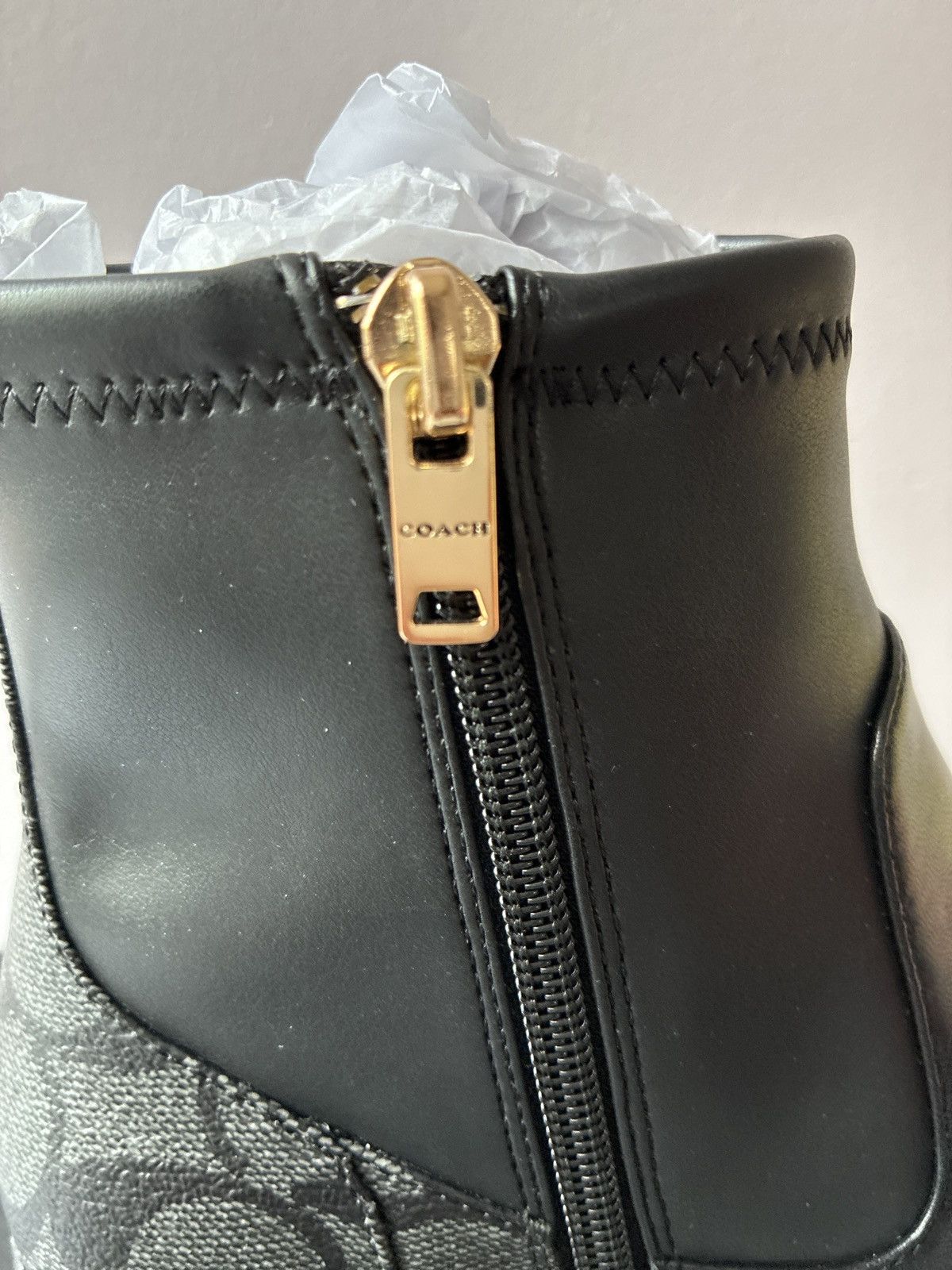 Coach Nala LTR-SIG Bootie Size US 7.5 / IT 37.5 - 3 Thumbnail