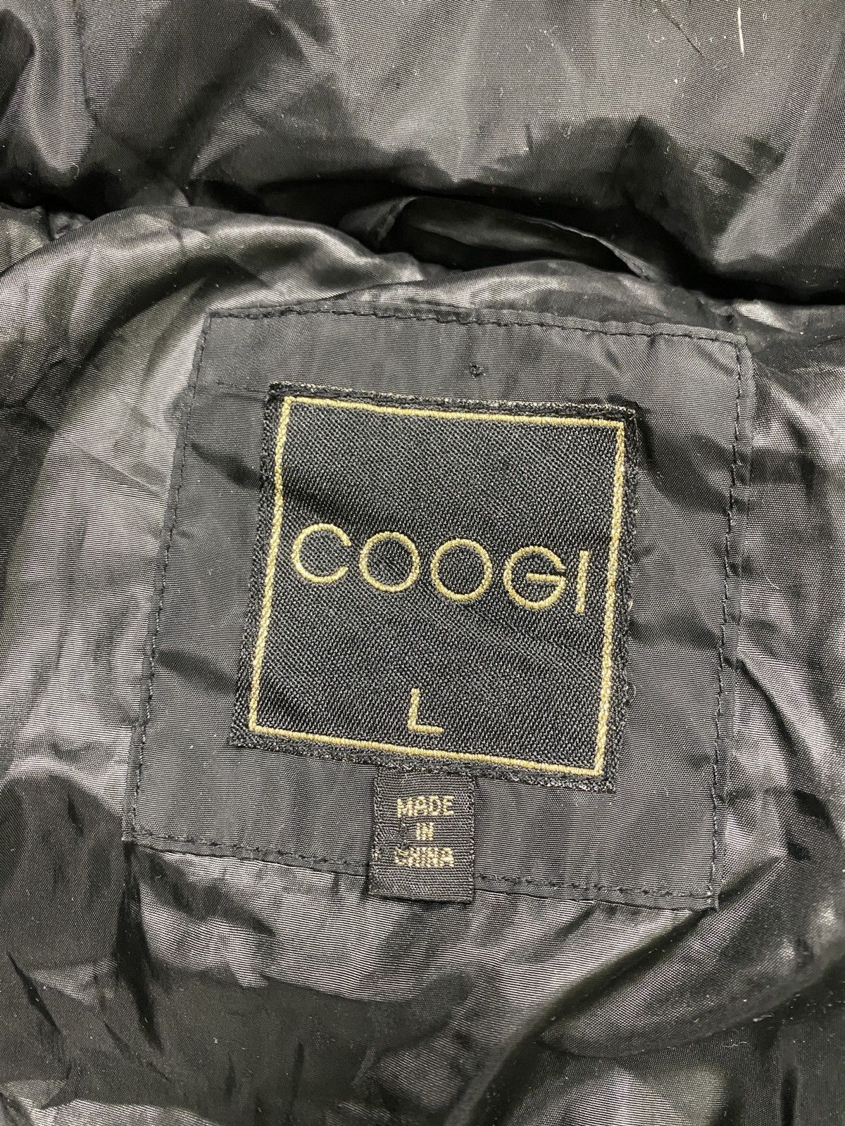 Rare Design Vintage Brand Coogi Puffer Jacket 2000s