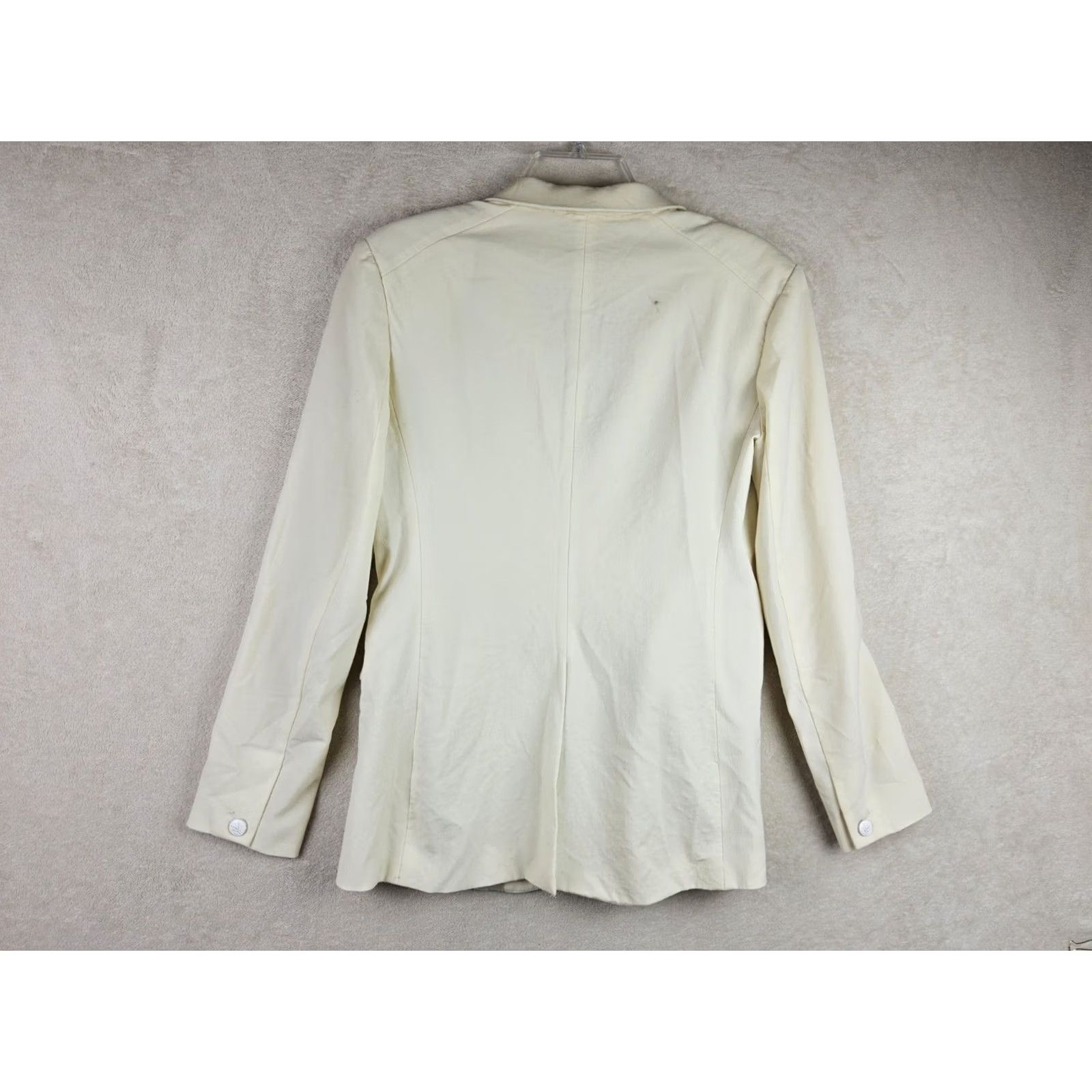 Rag & Bone Rag & Bone Blazer Jacket Wool Ivory Made In USA Size 8 Womens Size M / US 6-8 / IT 42-44 - 4 Thumbnail