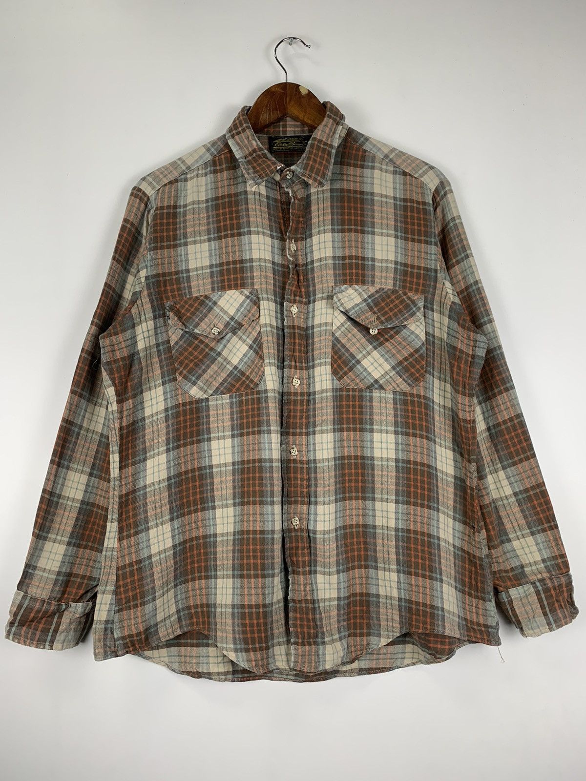 Eddie Bauer Vintage Eddie Bauer flannel Size US L / EU 52-54 / 3 - 3 Thumbnail