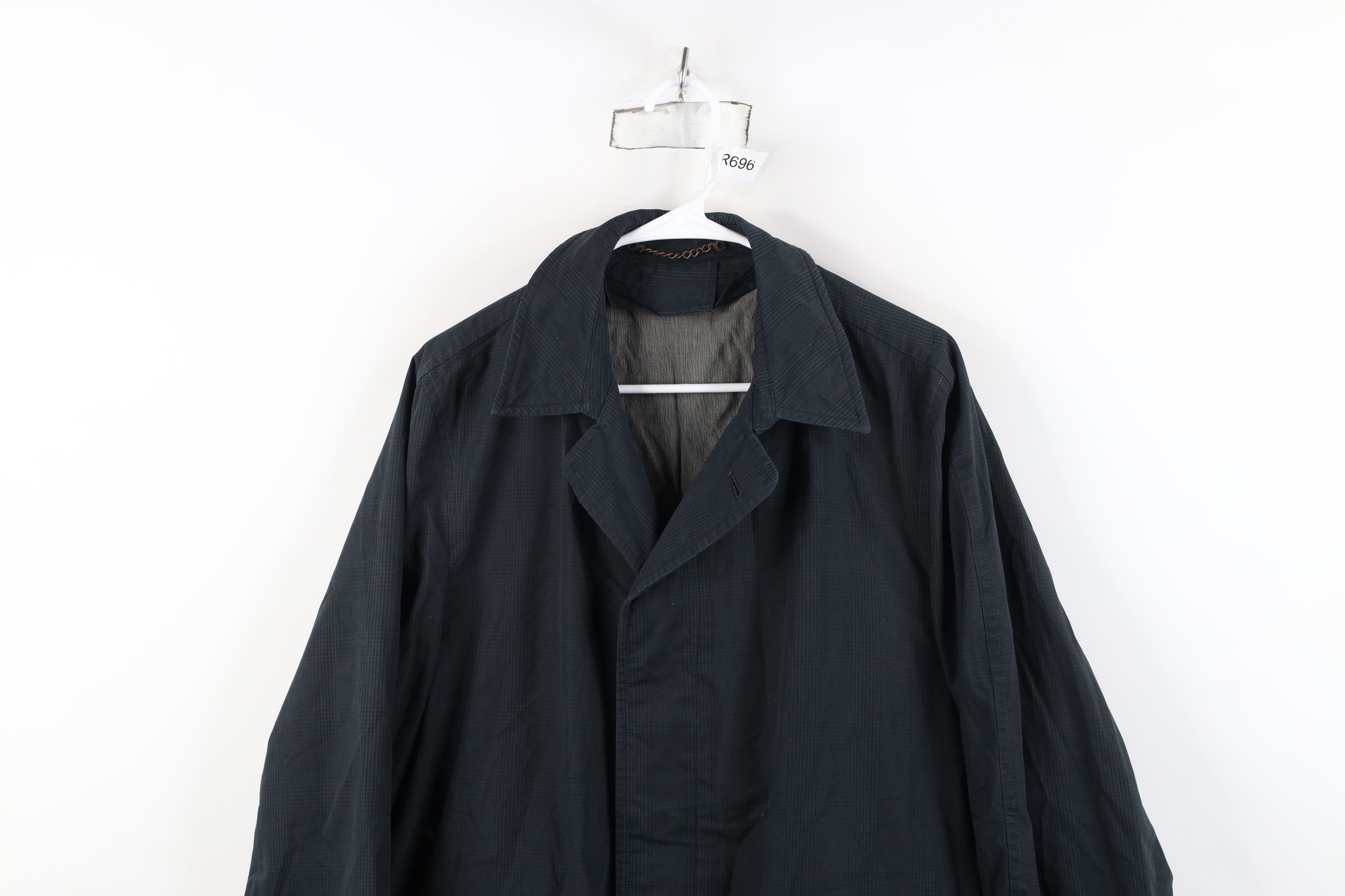 Vintage Vintage 60s 70s Streetwear Trench Coat Rain Jacket Plaid USA Size US XL / EU 56 / 4 - 2 Thumbnail