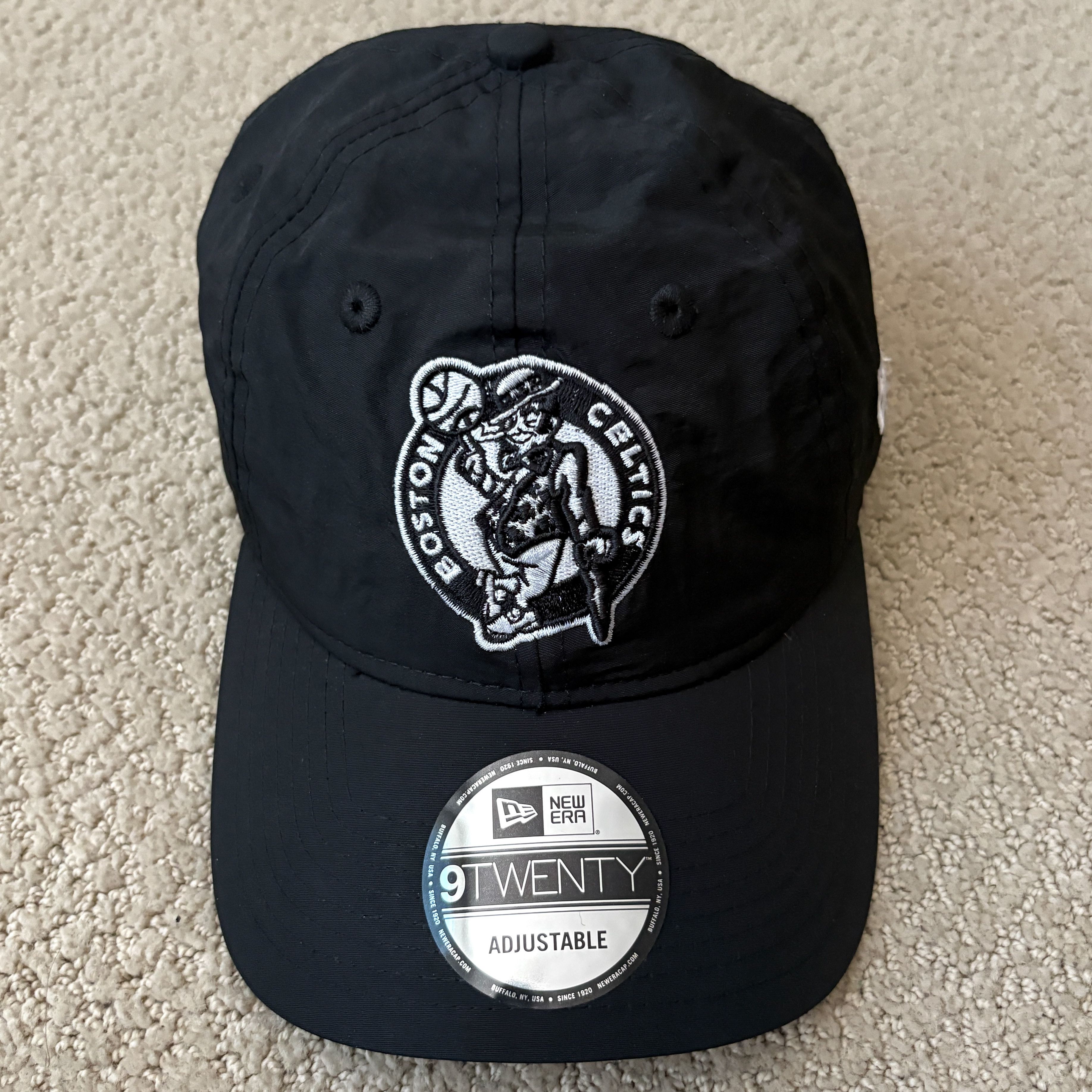New Era New Era Boston Celtics 9TWENTY Everyday Nylon Strapback Hat Size ONE SIZE - 2 Thumbnail