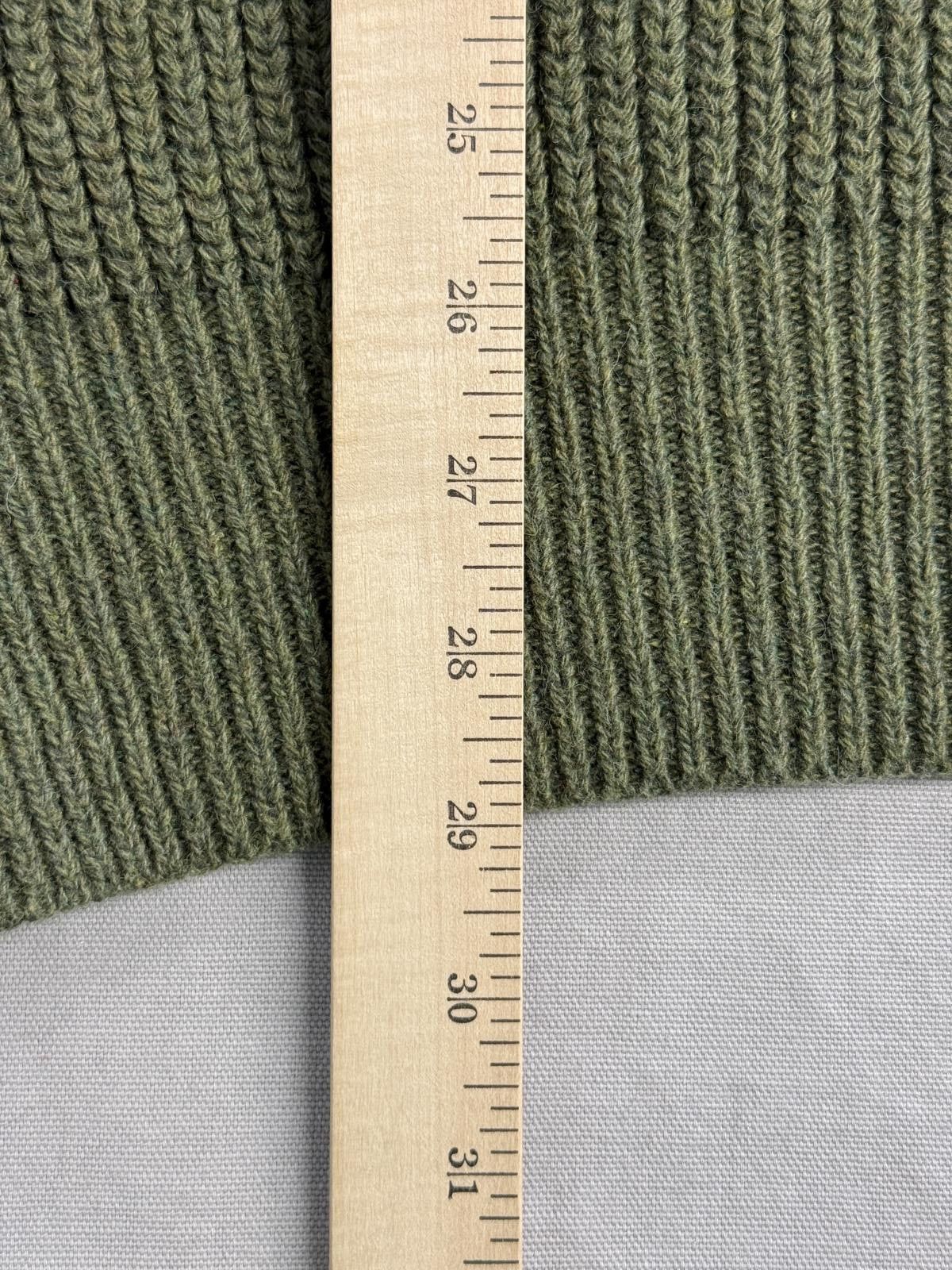 Other Mens Heavy Quarter Zip Green & Brown Size Large Size US L / EU 52-54 / 3 - 5 Thumbnail