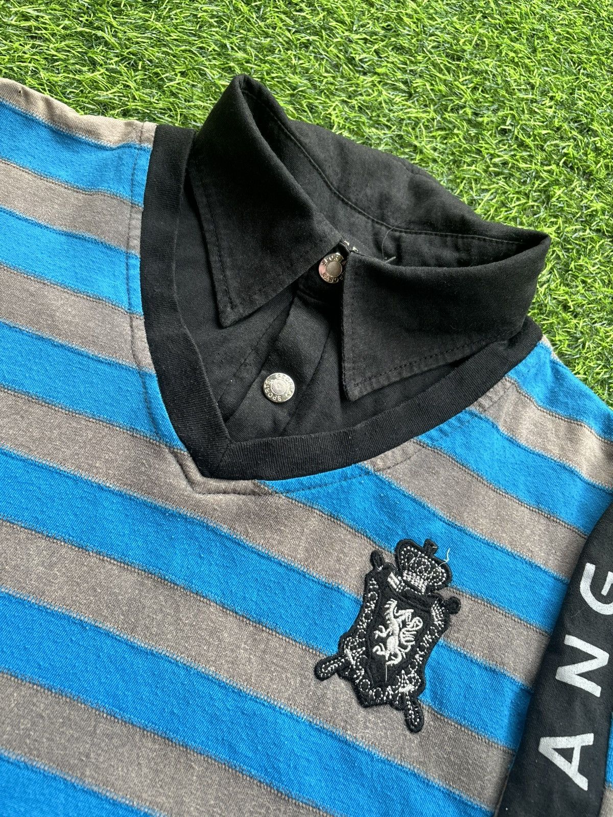 Hysteric Glamour Y2k Bu Yilang ren Stripe Shirt Size US M / EU 48-50 / 2 - 7 Thumbnail