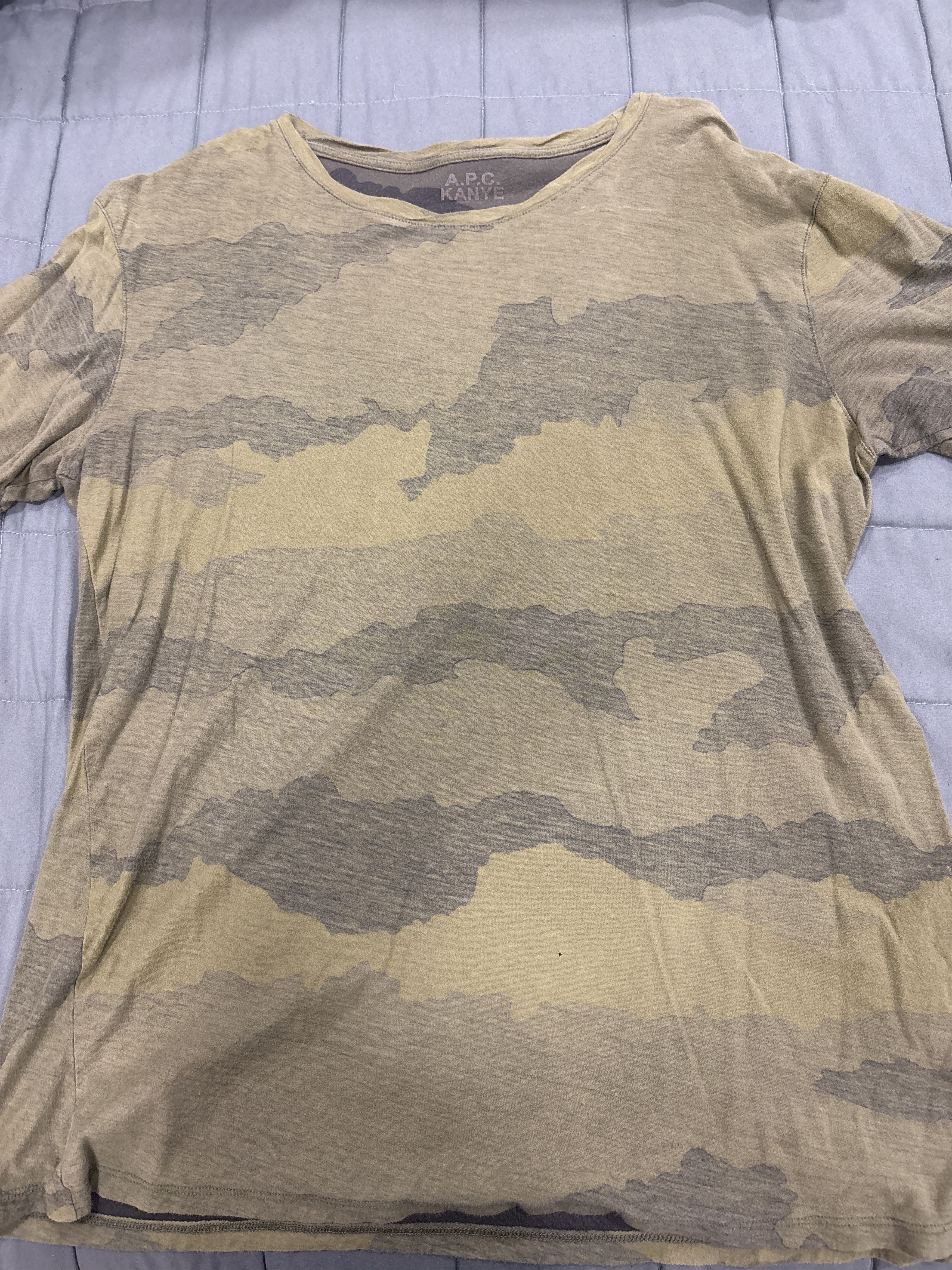 A.P.C. × Kanye West Camo tee APC Kanye Size US XS / EU 42 / 0 - 1 Thumbnail