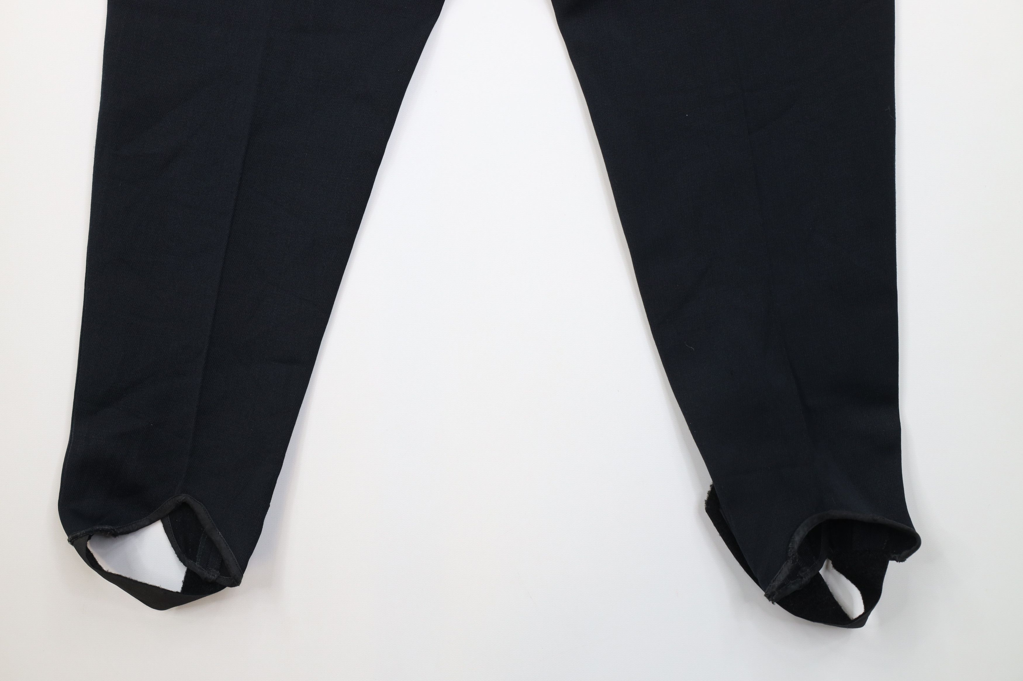 Vintage Vintage 50s Blend Stirrup Skiing Pants Trousers Black USA Size US 32 / EU 48 - 15 Thumbnail