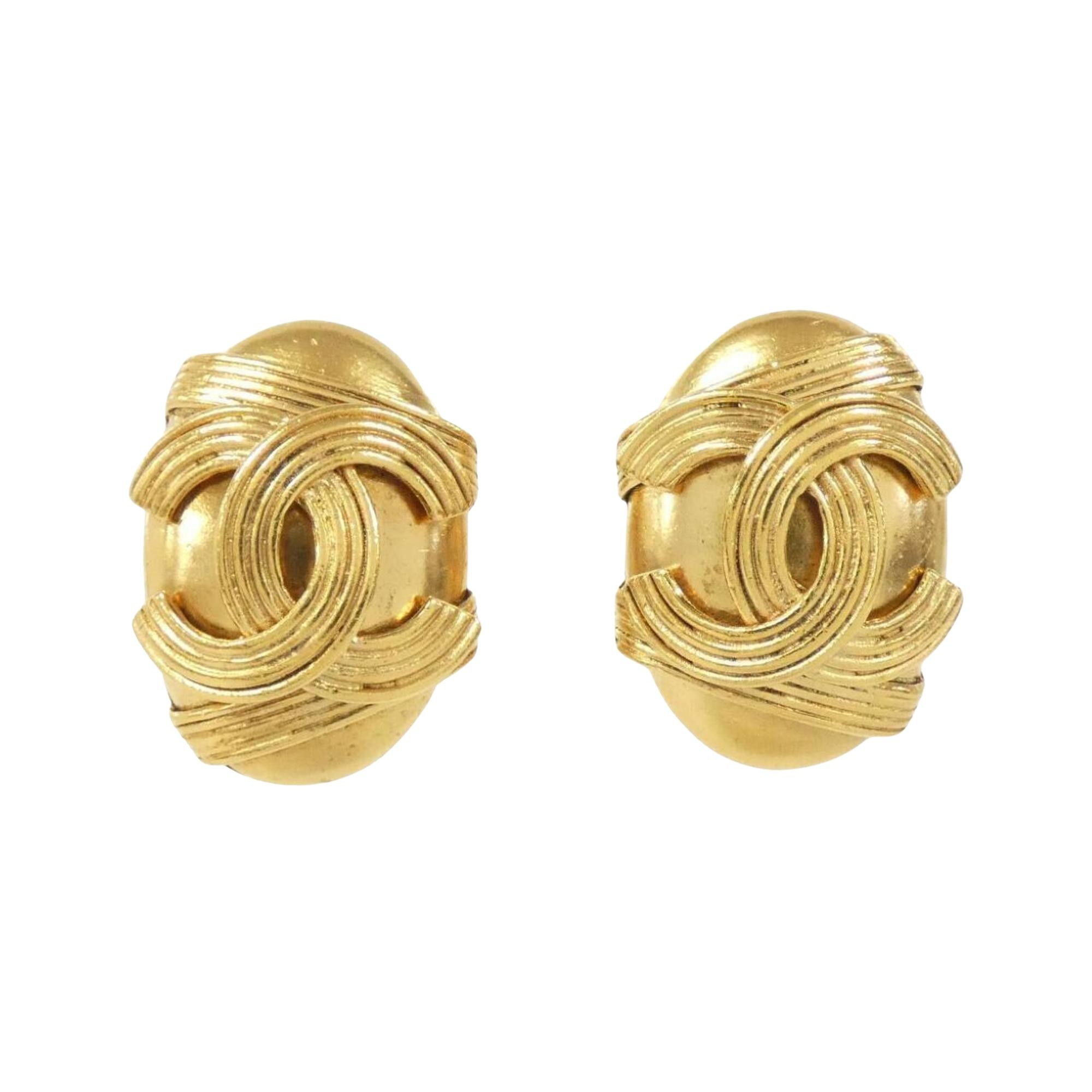 Chanel Chanel Coco Mark earring Size ONE SIZE - 1 Thumbnail