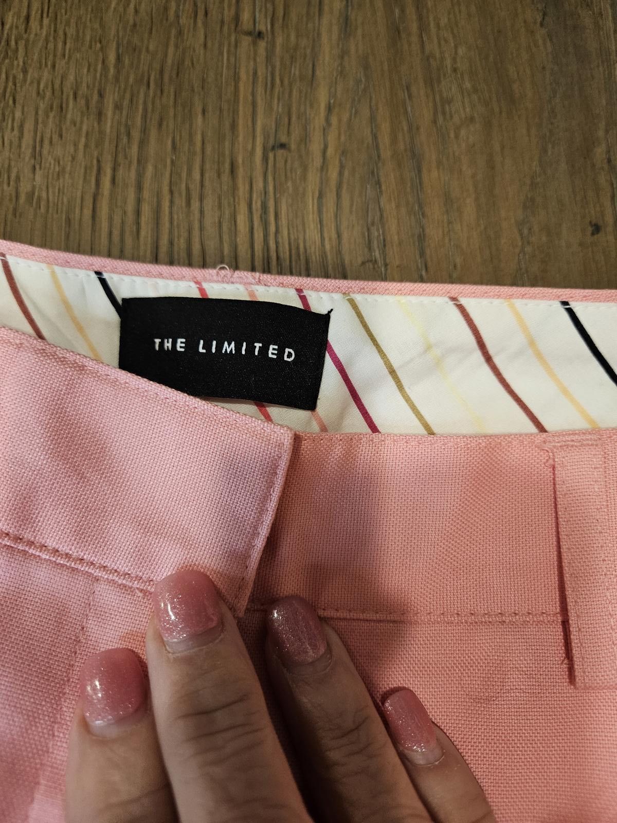 Designer Nwt The Limited Cassidy Pink Shorts - Size 0 Size 25" / US 0 / IT 36 - 3 Thumbnail
