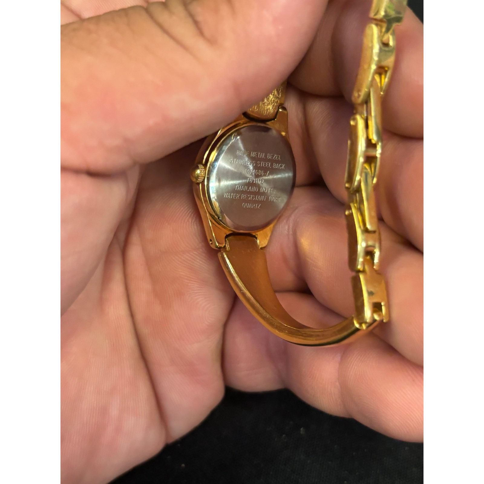 Anne Klein Anne Klein Gold Tone Women’s Watch! New Battery! Size ONE SIZE - 6 Thumbnail