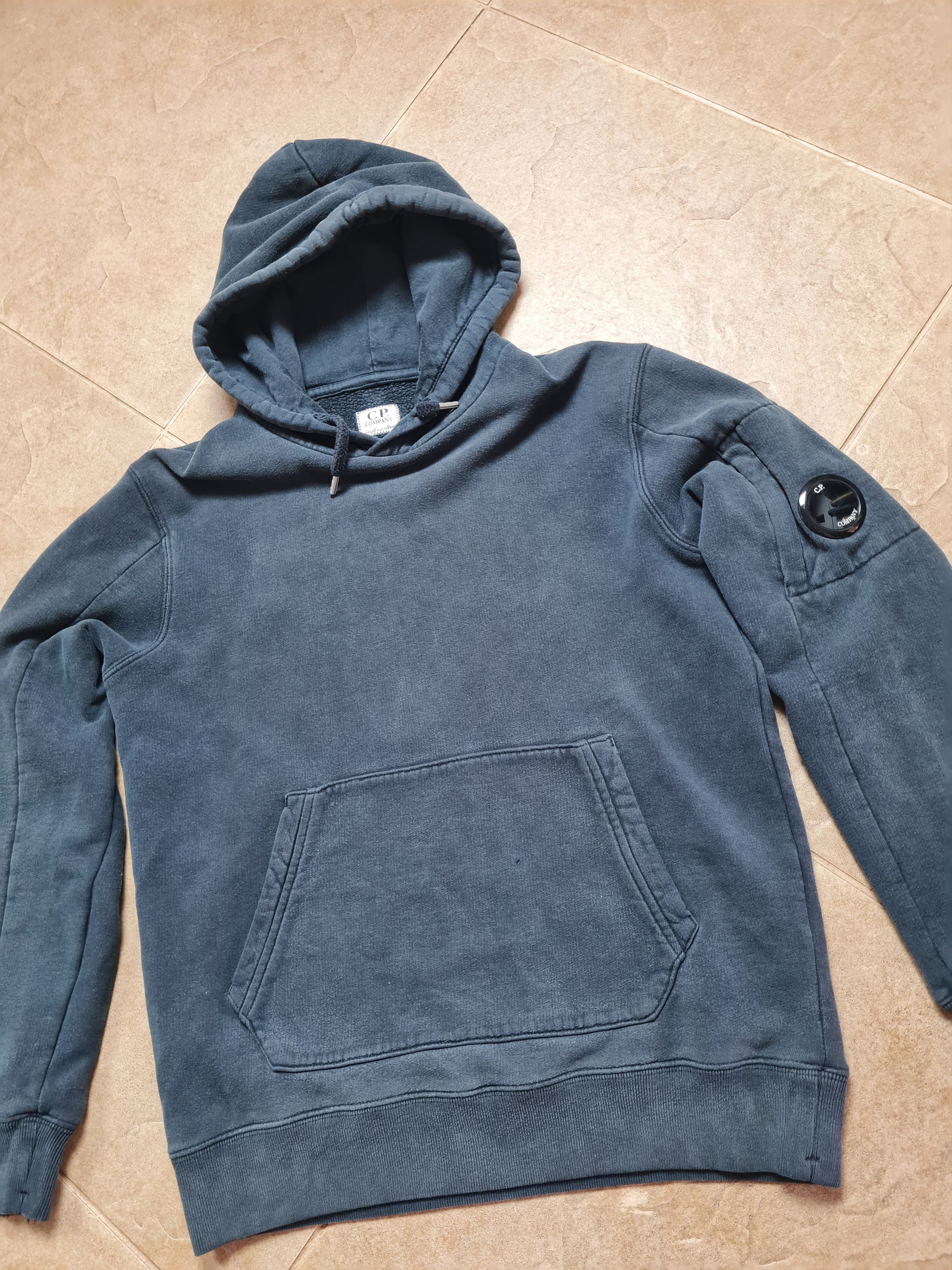 C.P. Company Vintage Hoodie CP Company Sweatshirt Grey With Knitted Hood Size US S / EU 44-46 / 1 - 5 Thumbnail