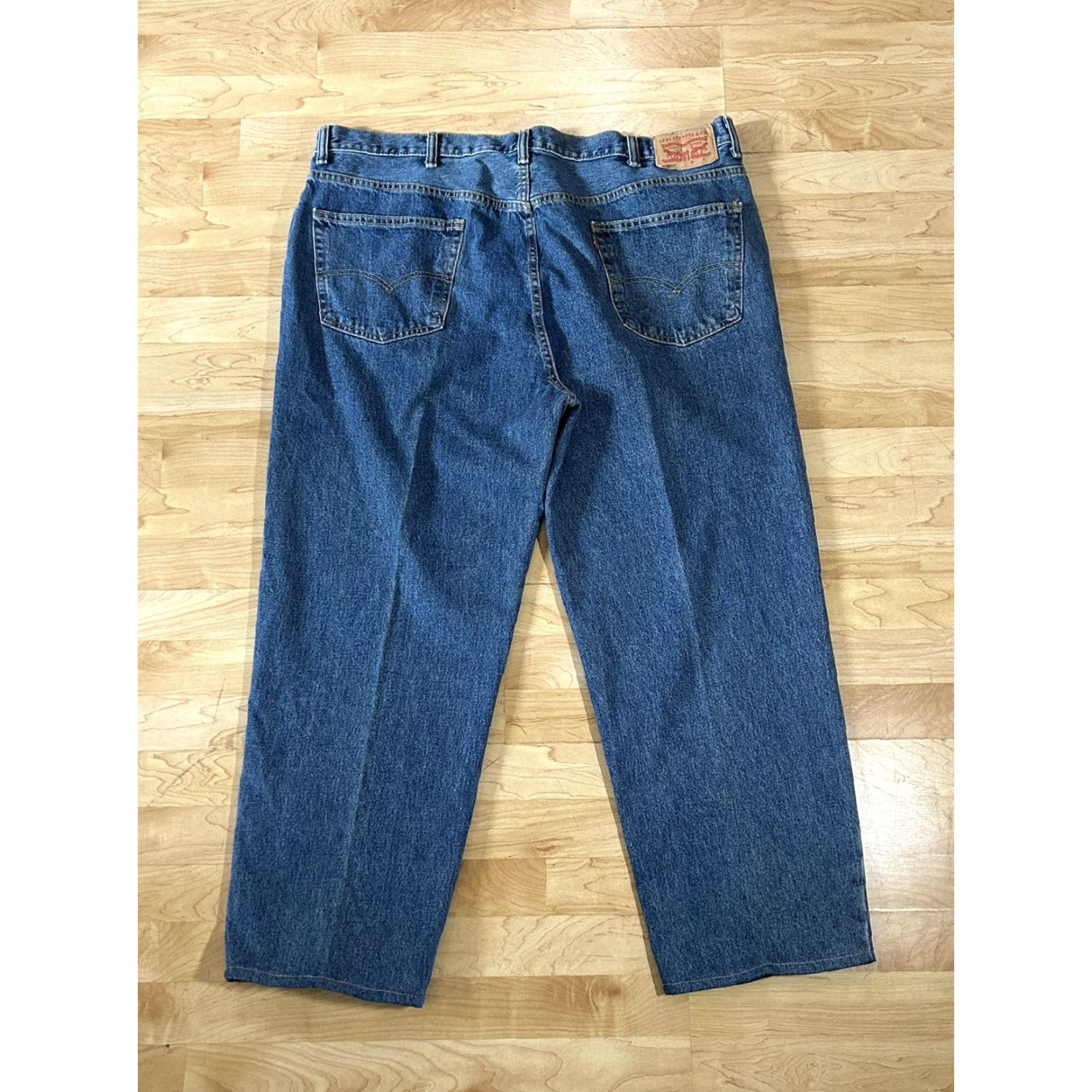 Levi's Levis 550 Men's Relaxed Fit Straight Blue Denim Jeans 46x30 Size US 30 / EU 46 - 2 Thumbnail