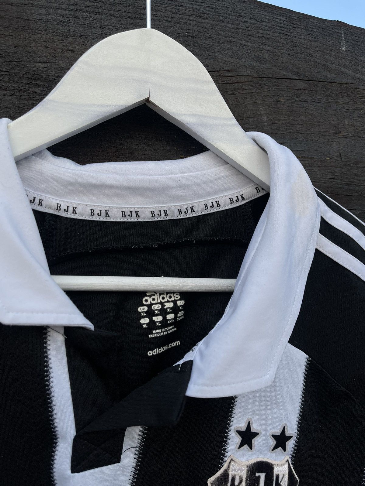 Adidas 2012 Adidas Besiktas vintage soccer jersey Size US XL / EU 56 / 4 - 7 Thumbnail