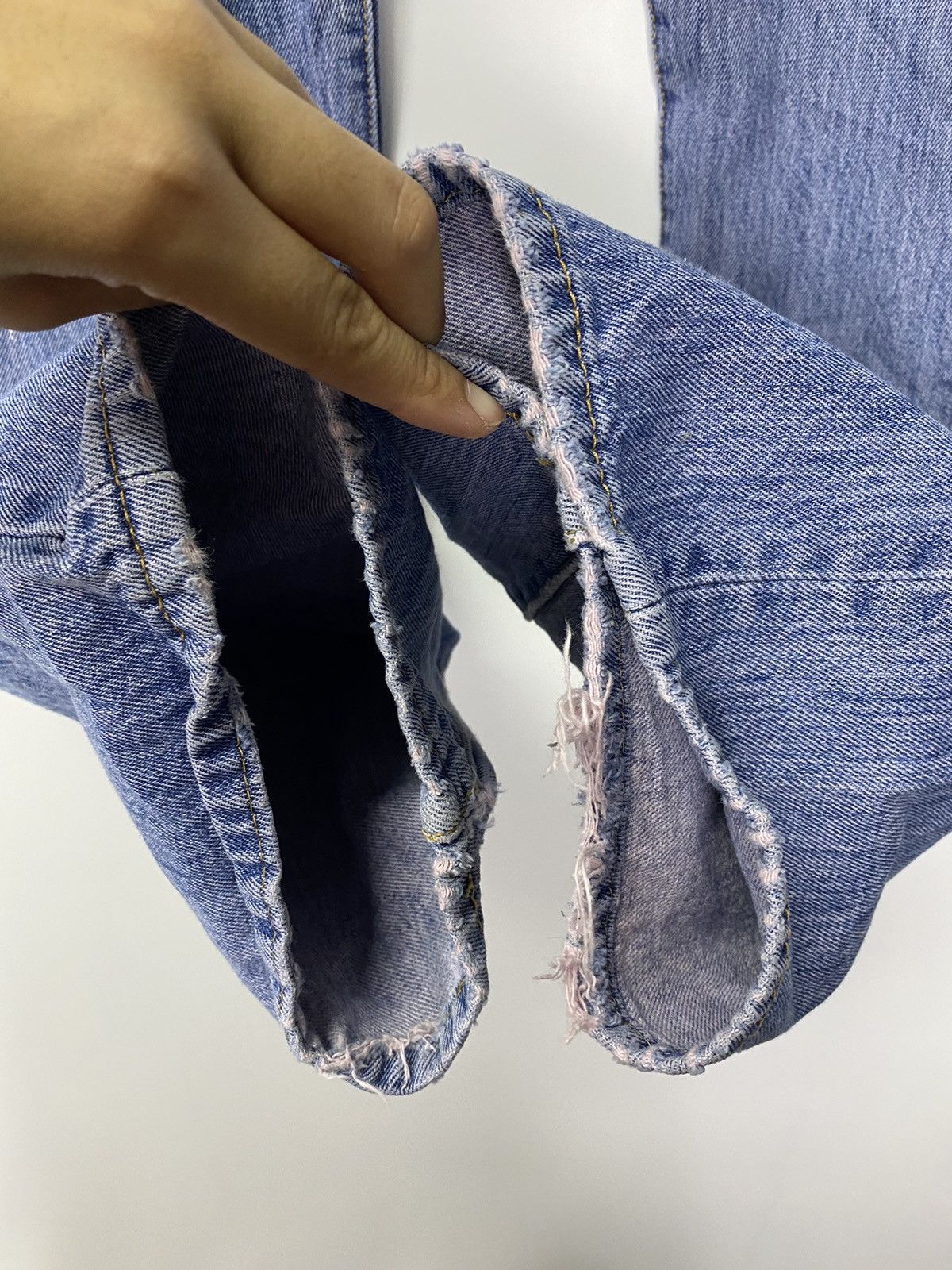 Levi's Vintage Levi’s 502 Distress Jeans Size US 40 / EU 56 - 7 Thumbnail