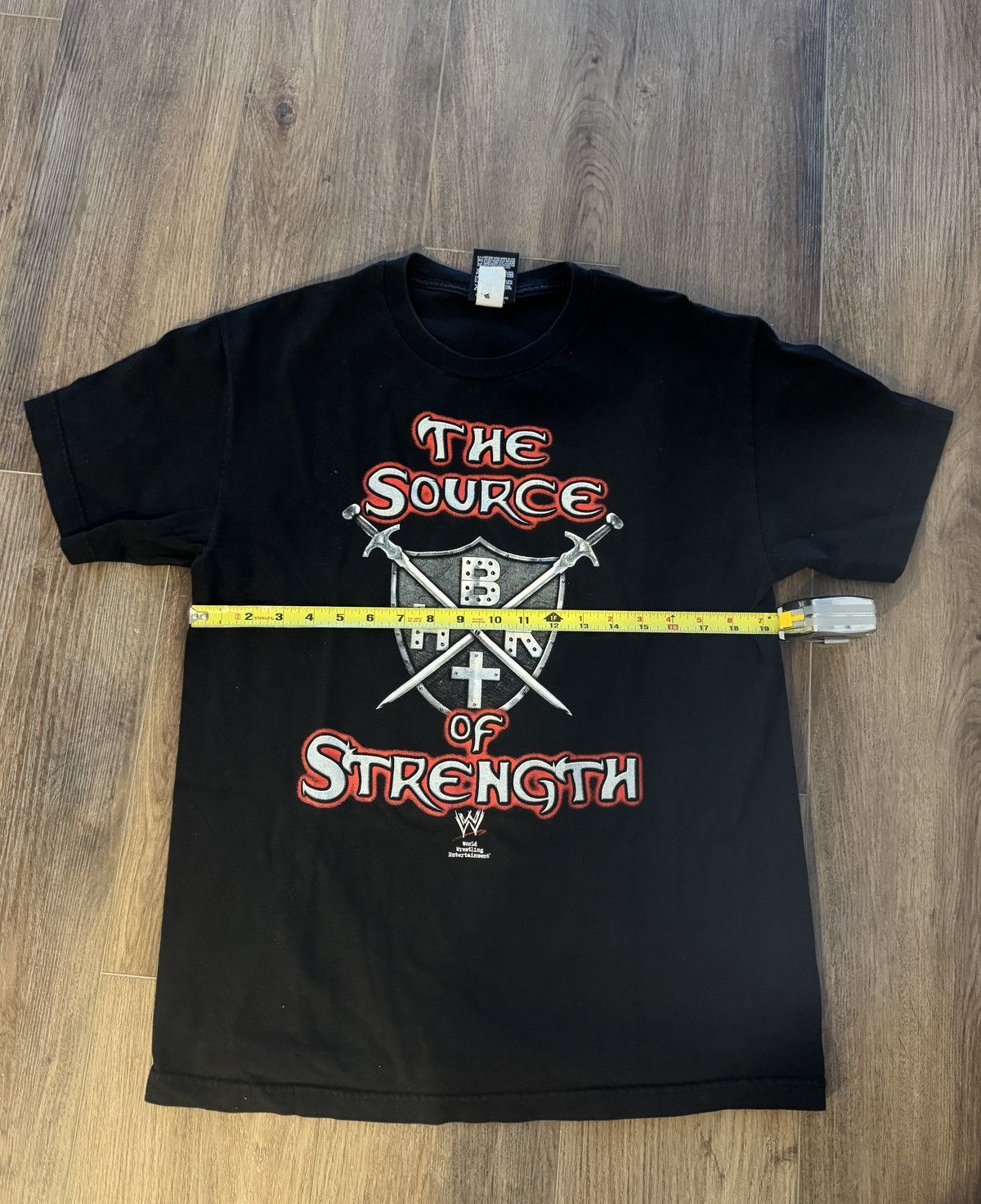 WWE WWE “The Source of Strength” Shield Tee HBK Sean Micheals Size US L / EU 52-54 / 3 - 3 Thumbnail
